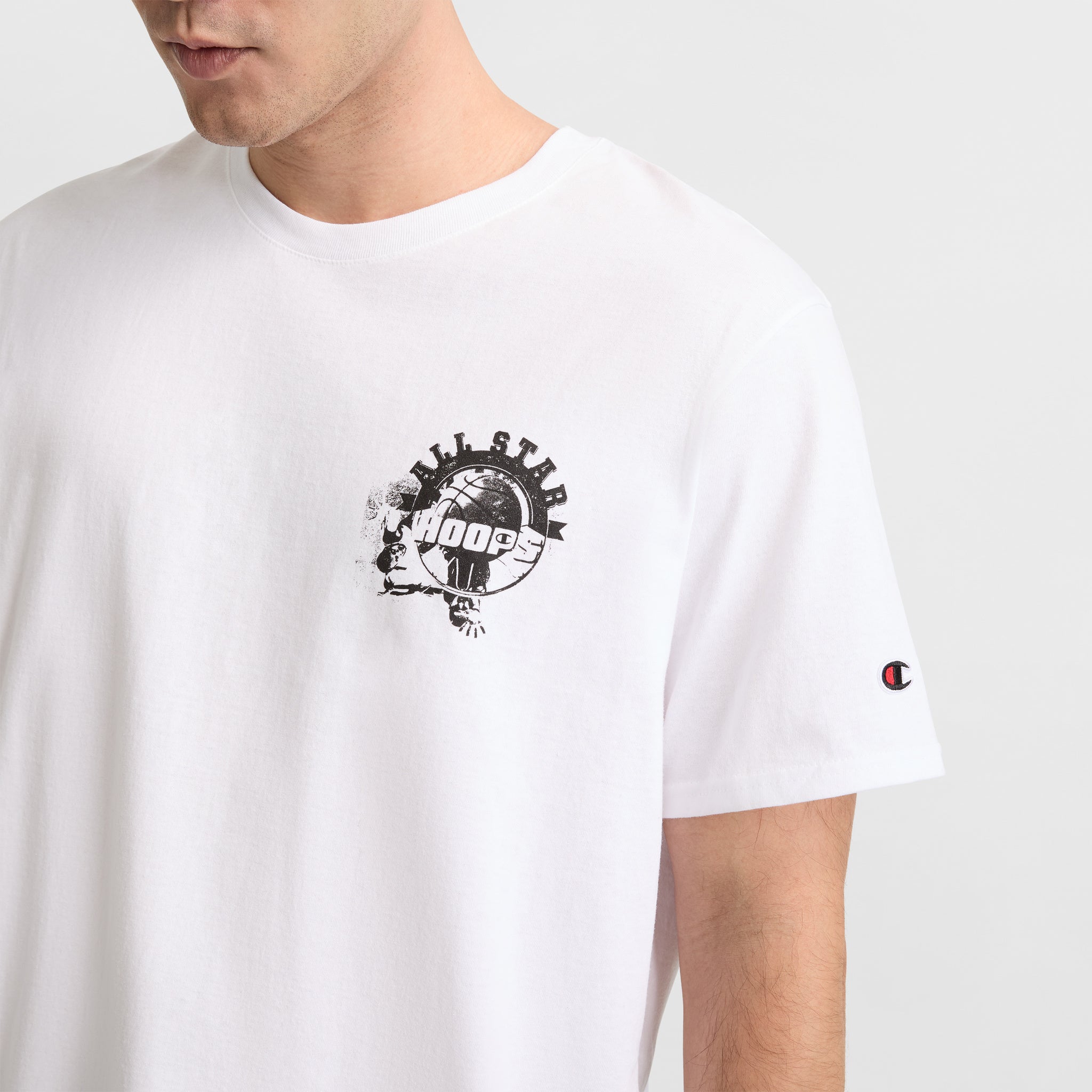 Classic Graphic T-Shirt. Hoops - Image 7