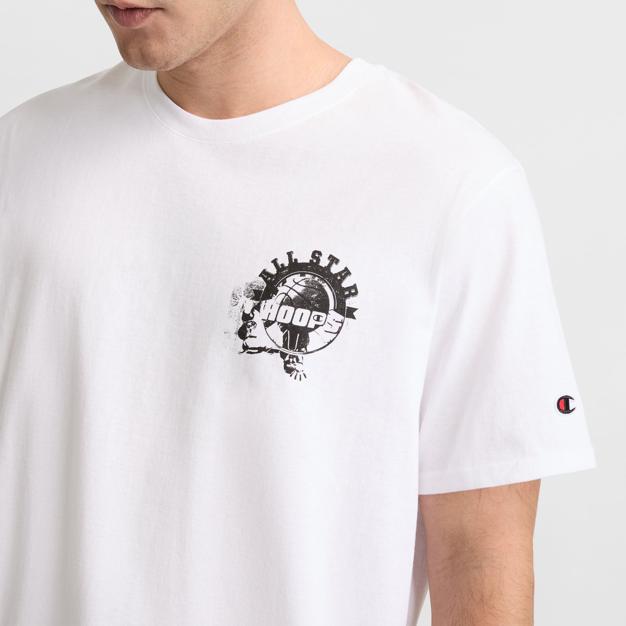 Classic Graphic T-Shirt. Hoops - Image 3
