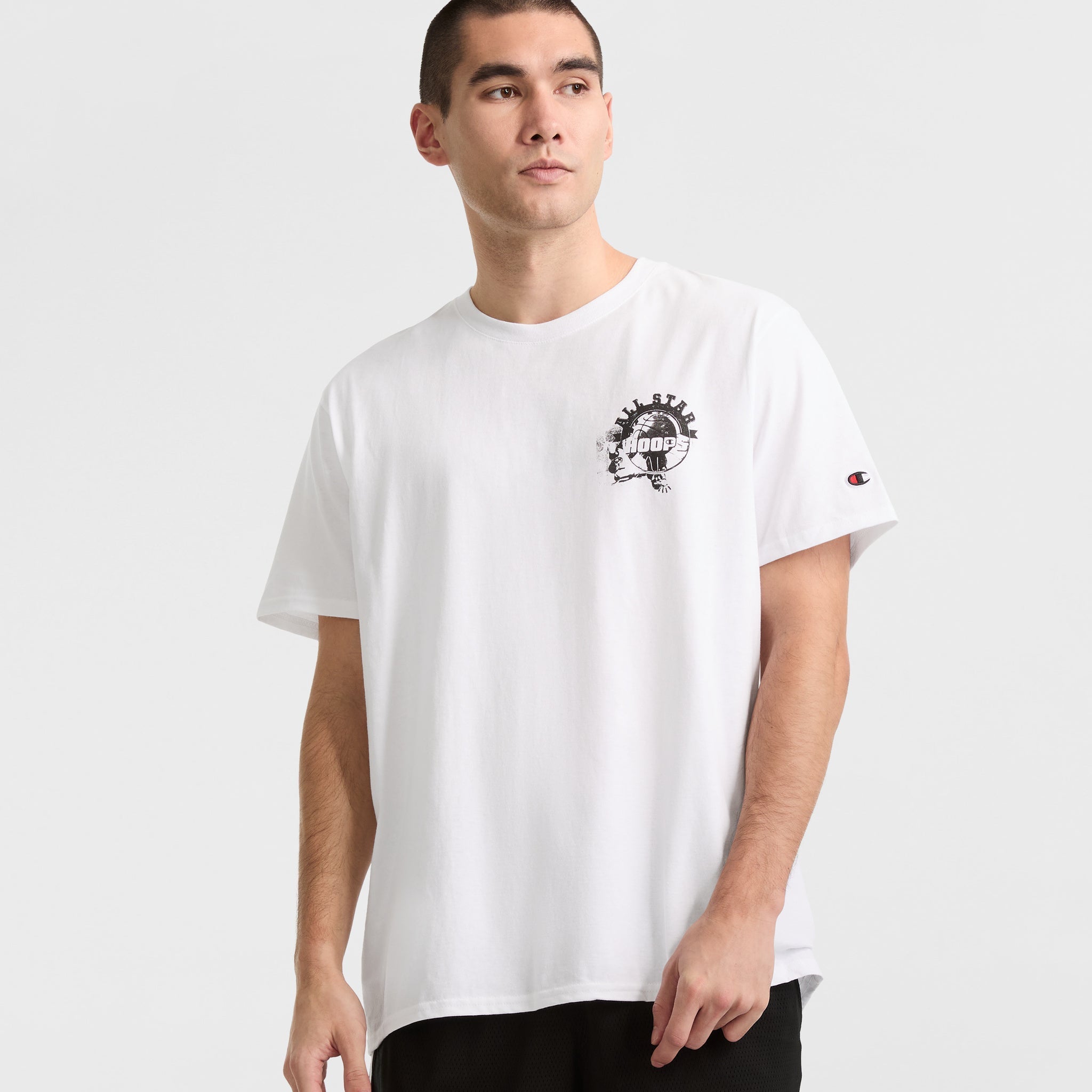 Classic Graphic T-Shirt. Hoops - Image 5