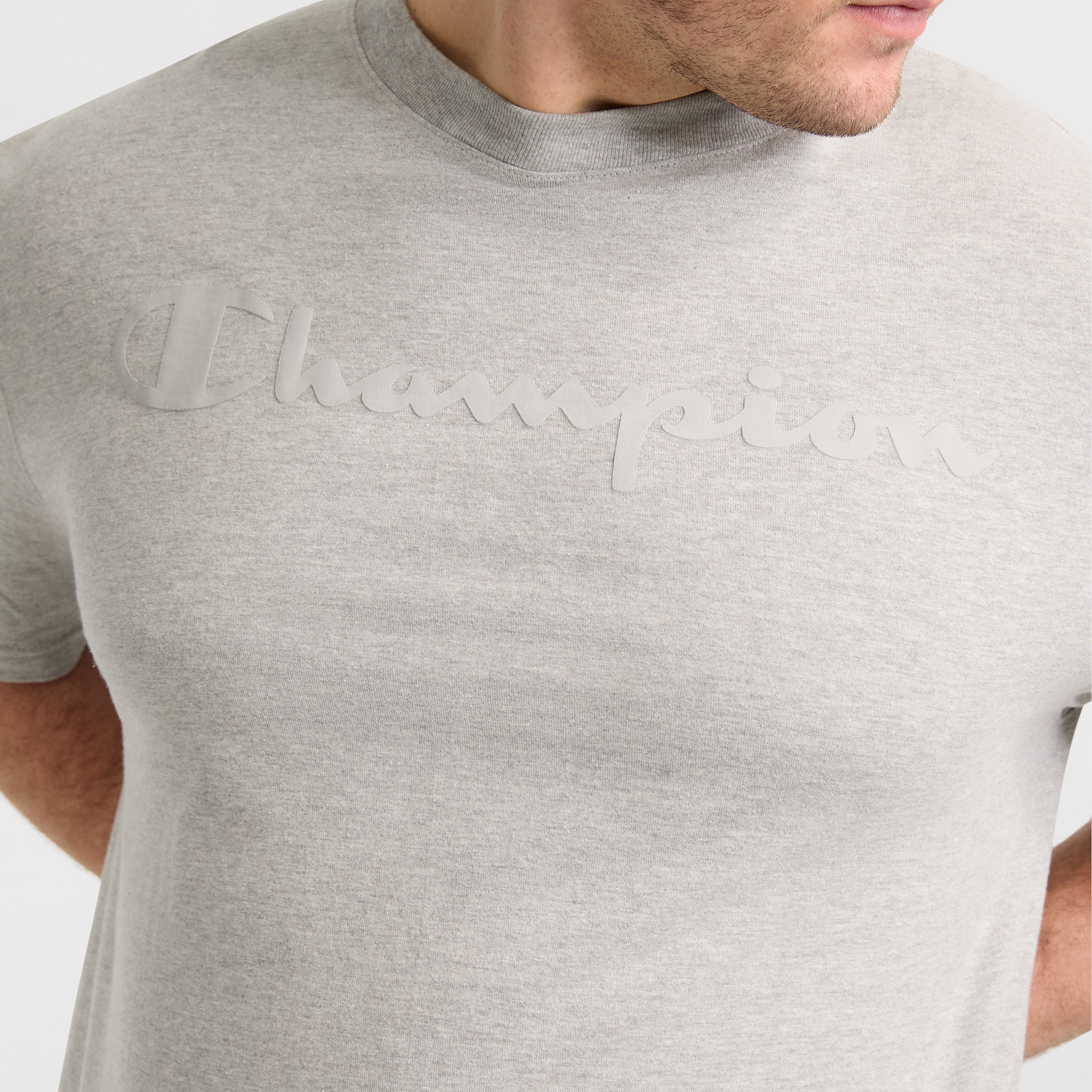 Classic Graphic T-Shirt. Tonal Script Logo - Big & Tall - Image 3