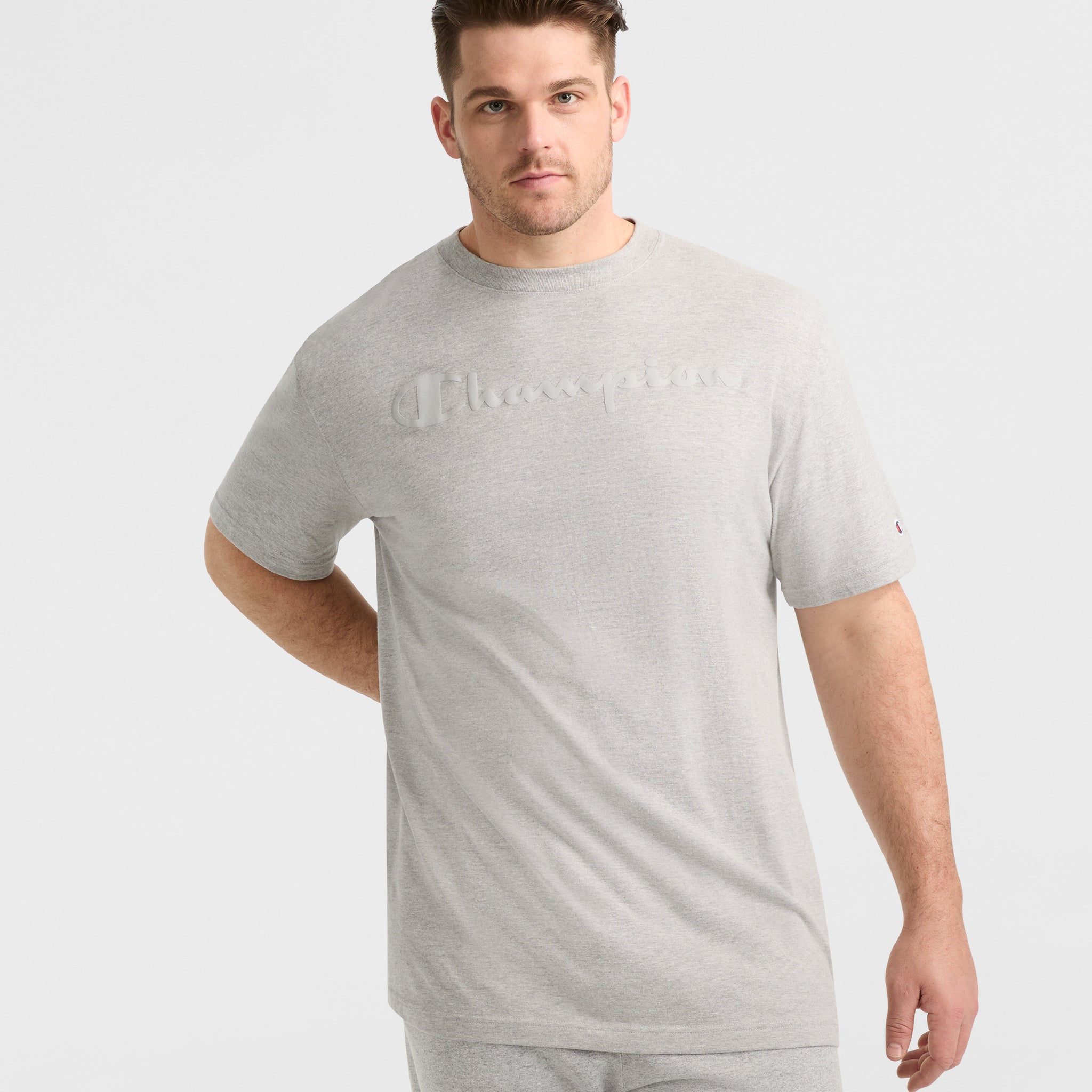 Classic Graphic T-Shirt. Tonal Script Logo - Big & Tall