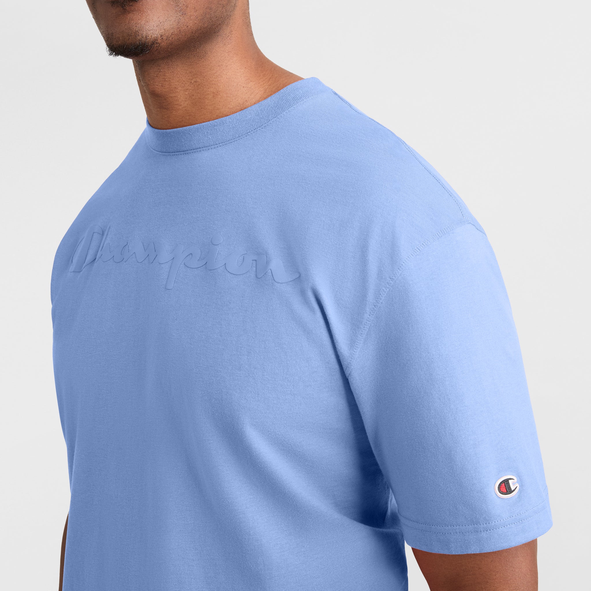 Classic Graphic T-Shirt. Tonal Script Logo - Big & Tall - Image 3