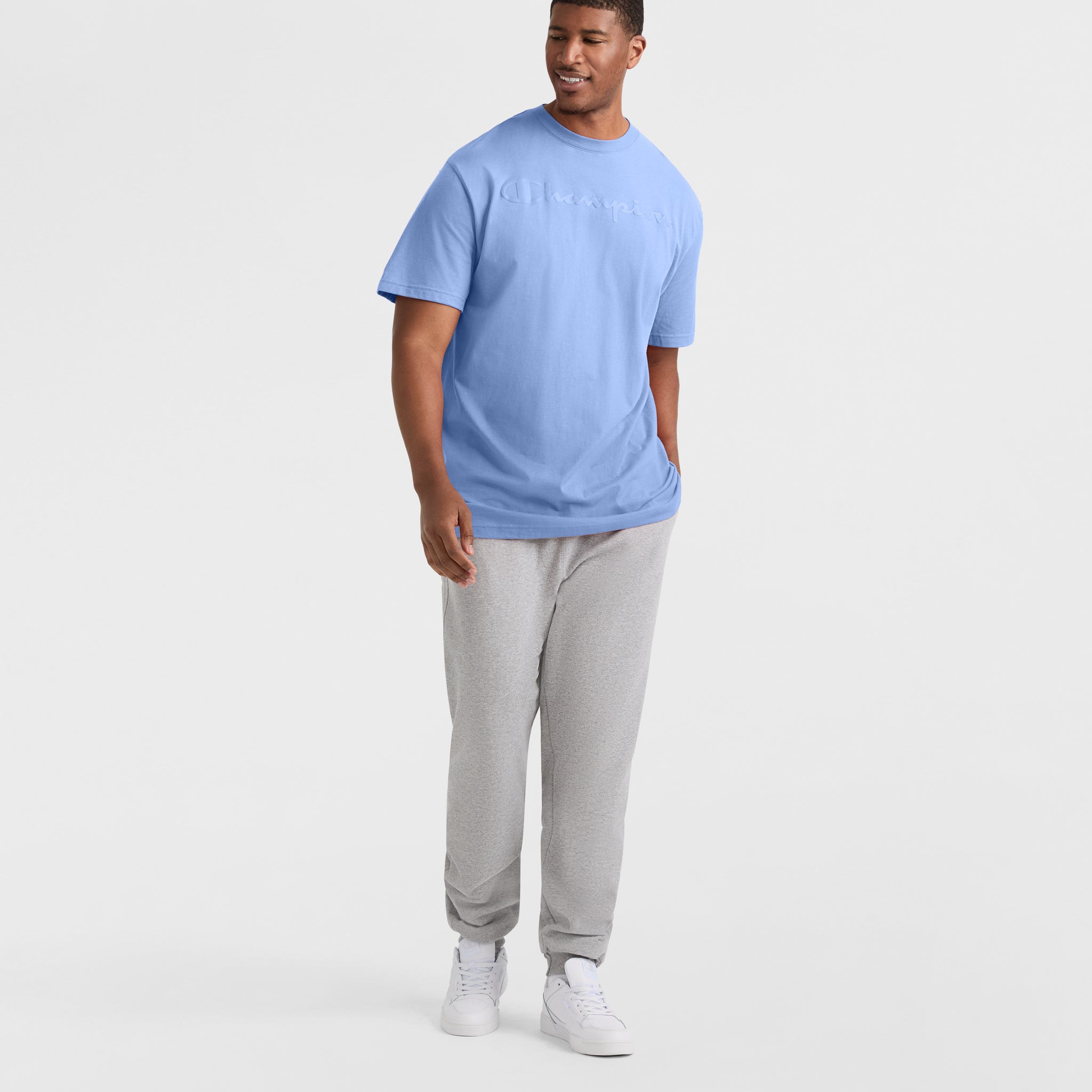Classic Graphic T-Shirt. Tonal Script Logo - Big & Tall - Image 4