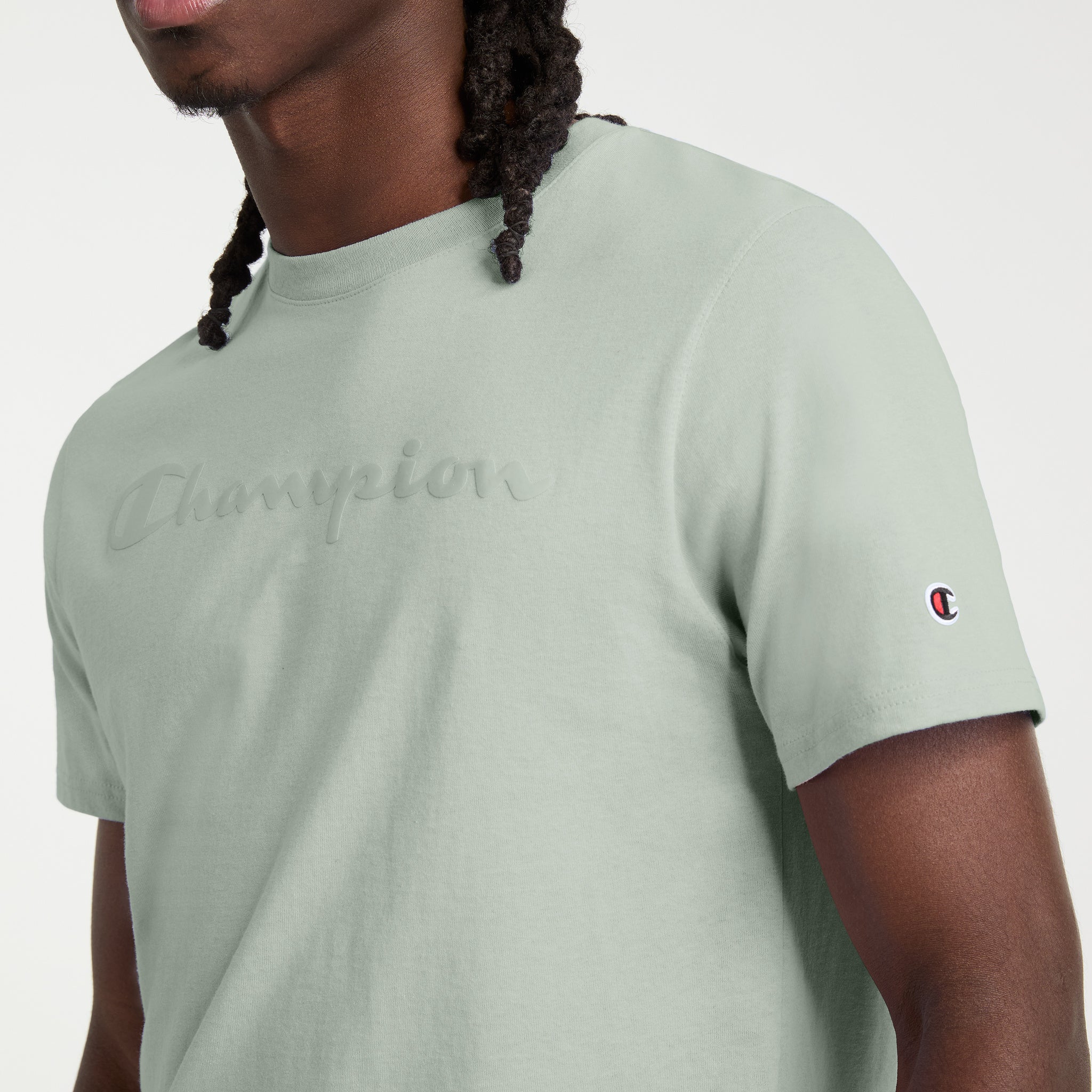 Classic Graphic T-Shirt. Tonal Script Logo - Image 3