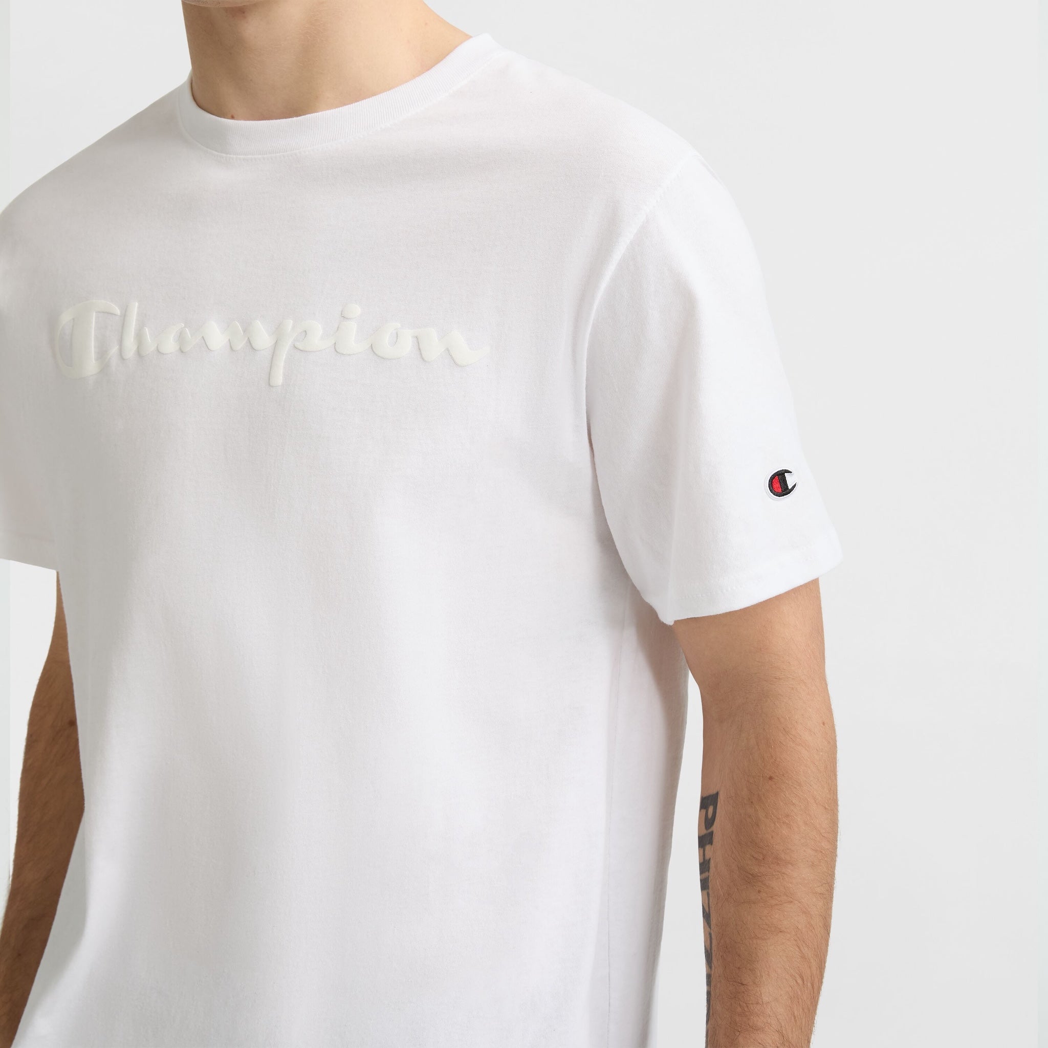 Classic Graphic T-Shirt. Tonal Script Logo - Image 3