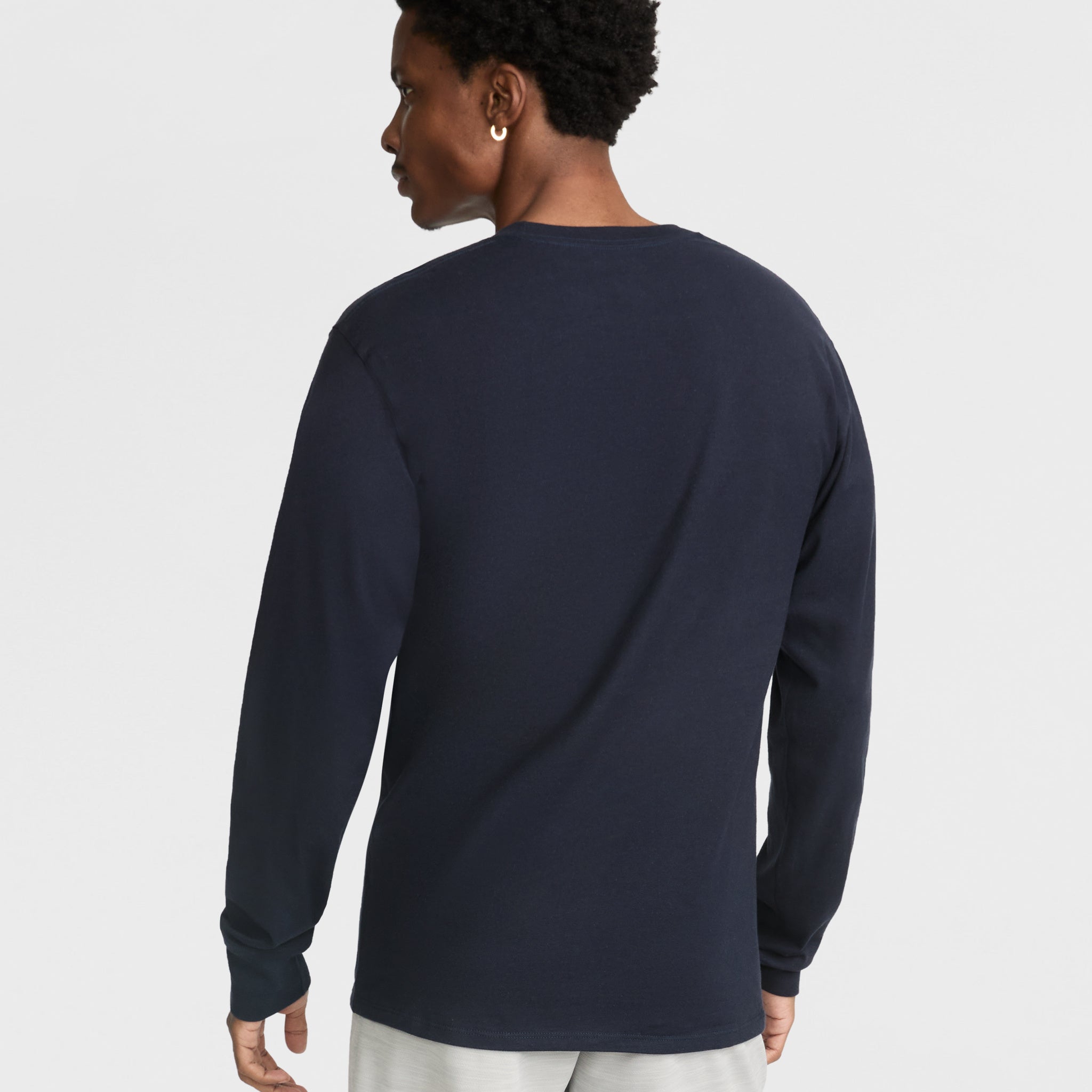 Classic Graphic Long-Sleeve T-Shirt. Script Logo - Image 2