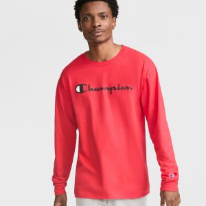 Classic Graphic Long-Sleeve T-Shirt. Script Logo