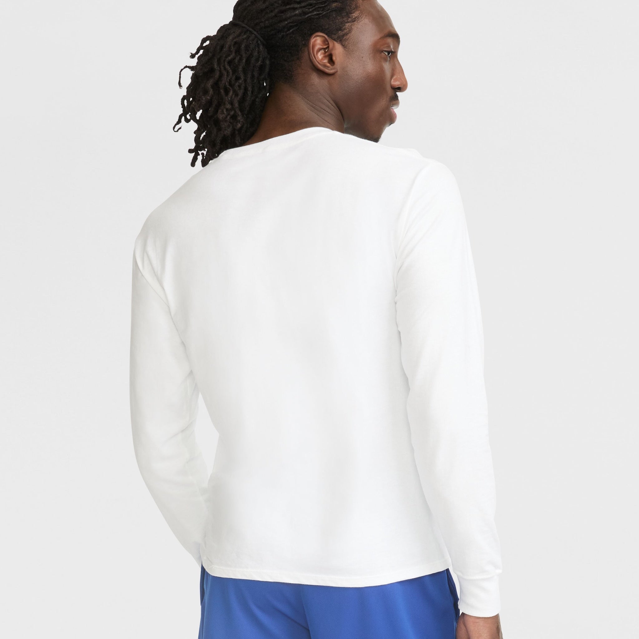 Classic Graphic Long-Sleeve T-Shirt. Script Logo - Image 3