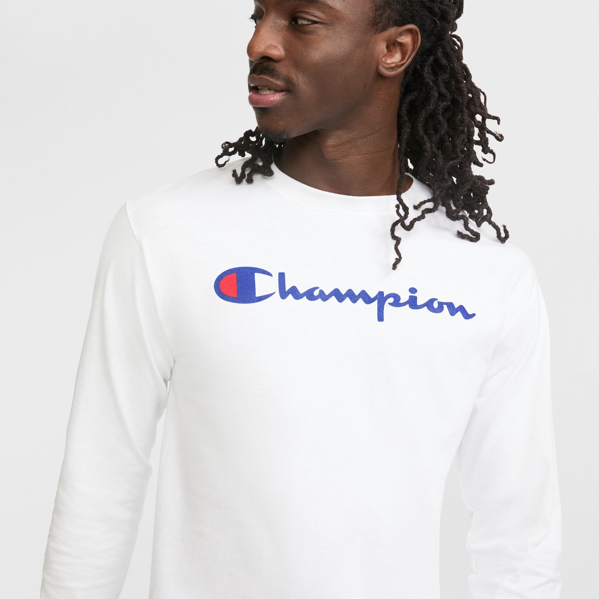 Classic Graphic Long-Sleeve T-Shirt. Script Logo - Image 2