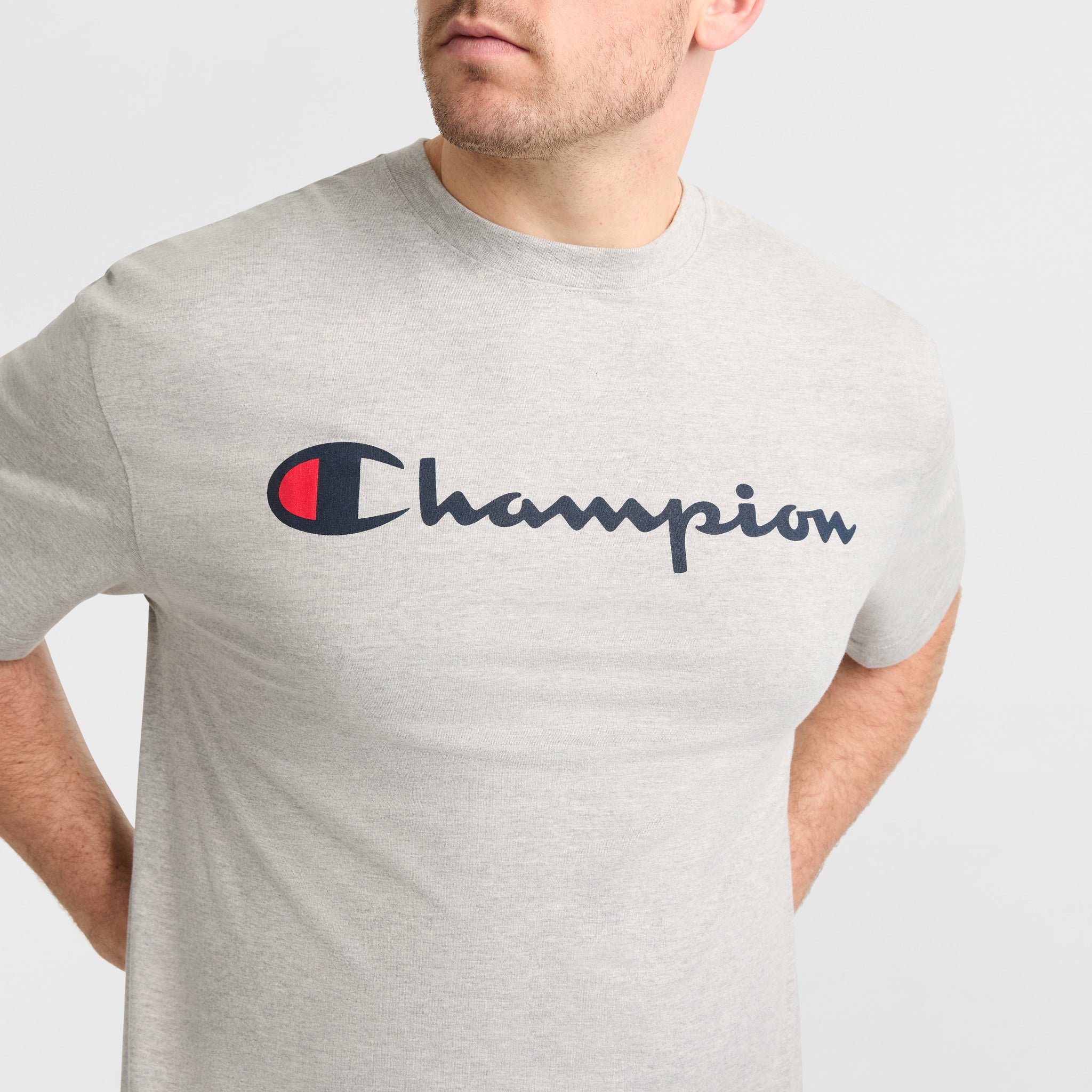 Classic Graphic T-Shirt. Script Logo - Big & Tall - Image 3