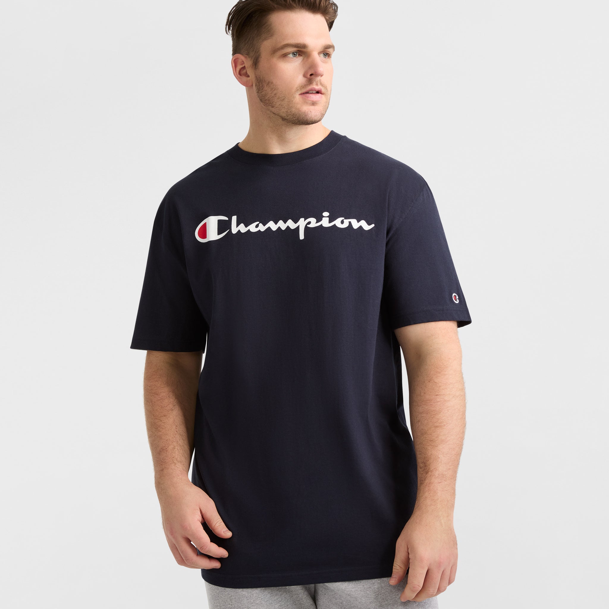Classic Graphic T-Shirt. Script Logo - Big & Tall