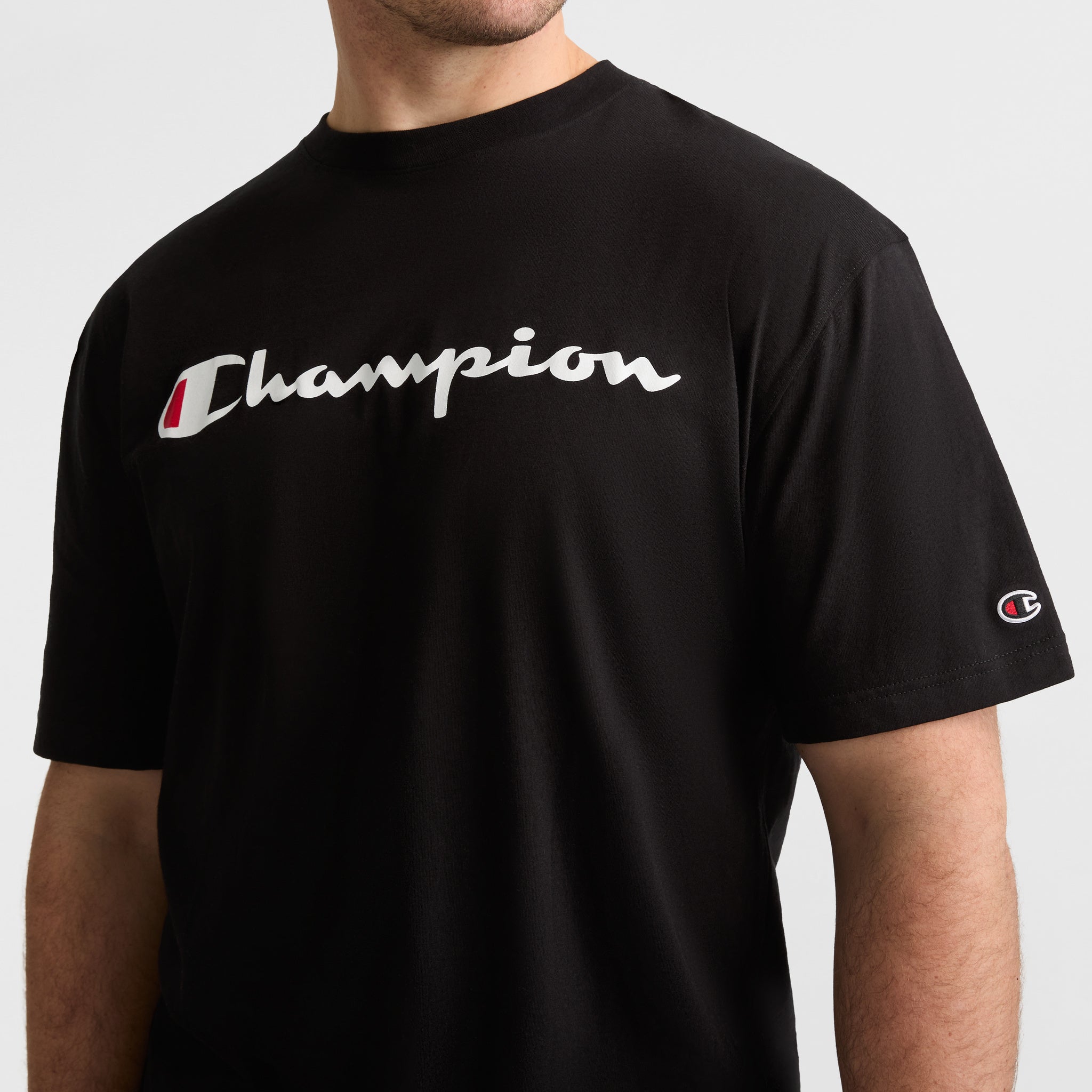 Classic Graphic T-Shirt. Script Logo - Big & Tall - Image 3