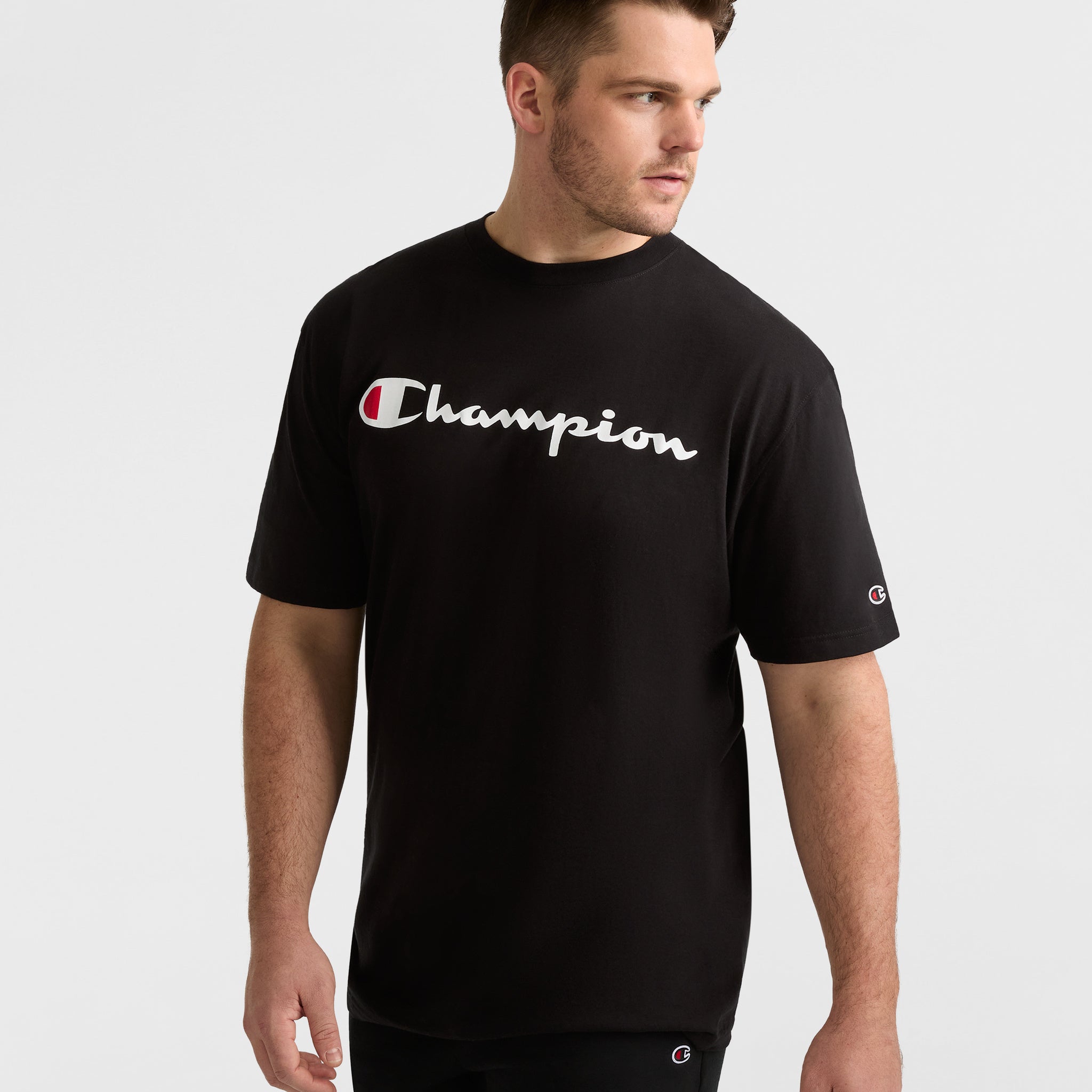 Classic Graphic T-Shirt. Script Logo - Big & Tall