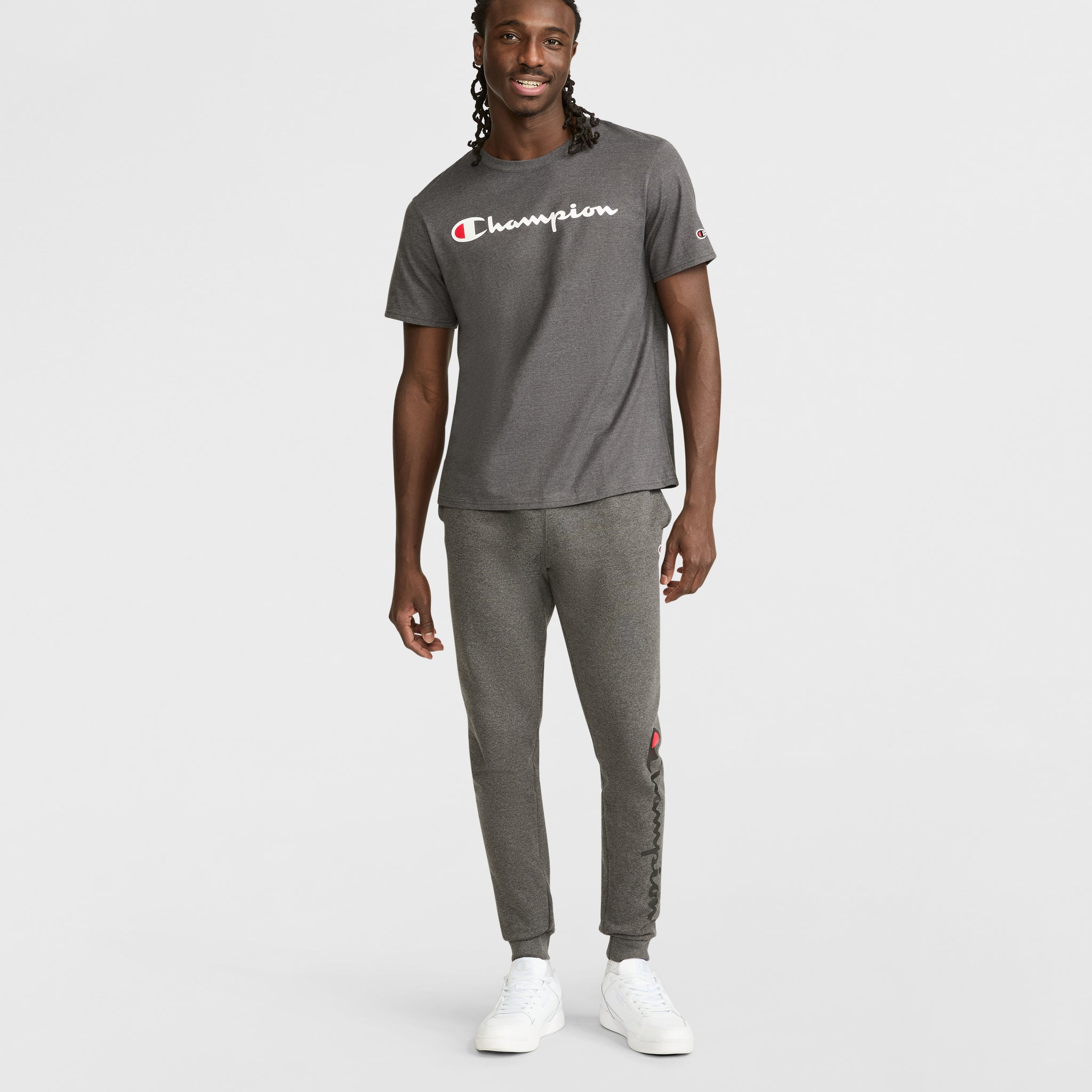 Classic Graphic T-Shirt. Script Logo - Image 4