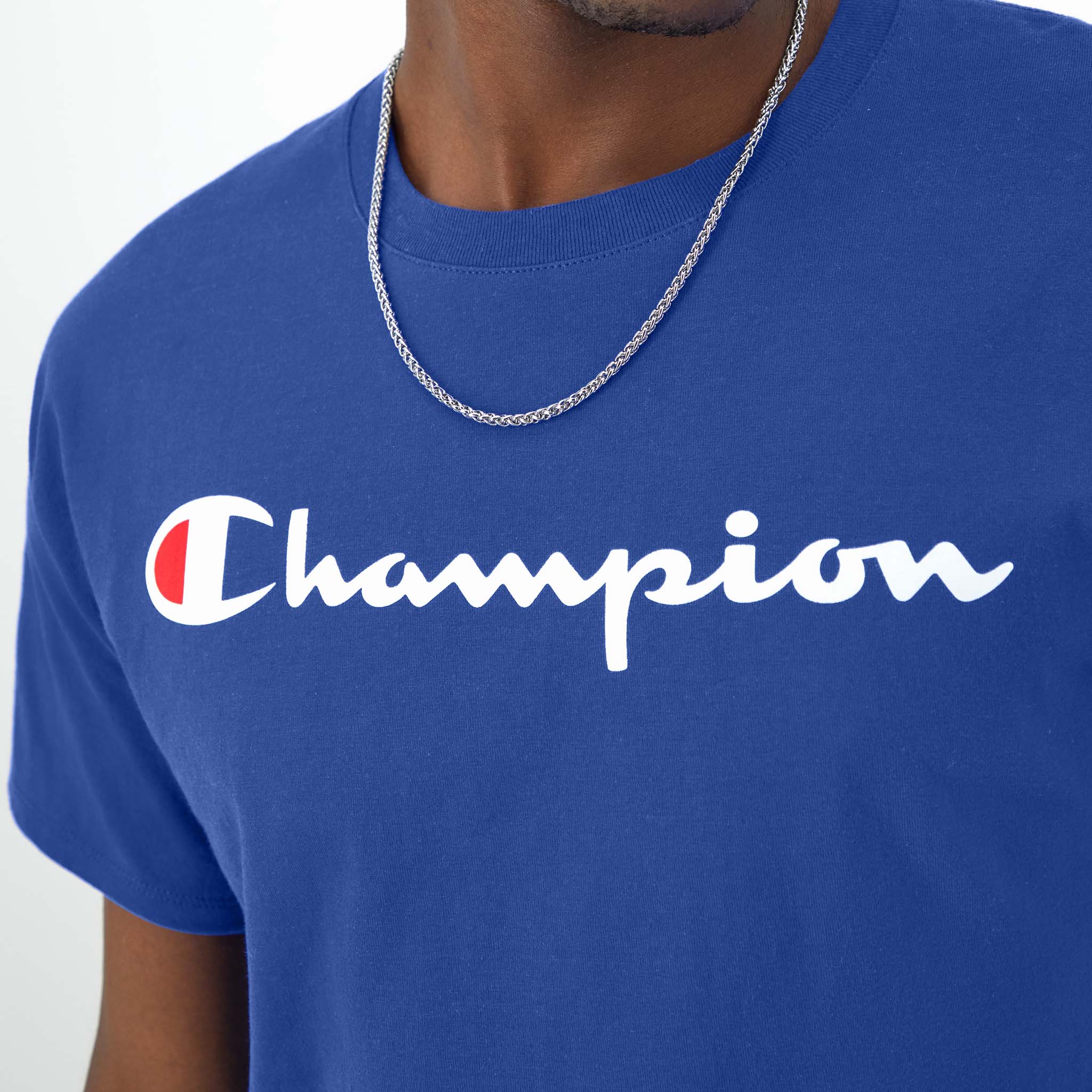 Classic Graphic T-Shirt. Script Logo - Image 4
