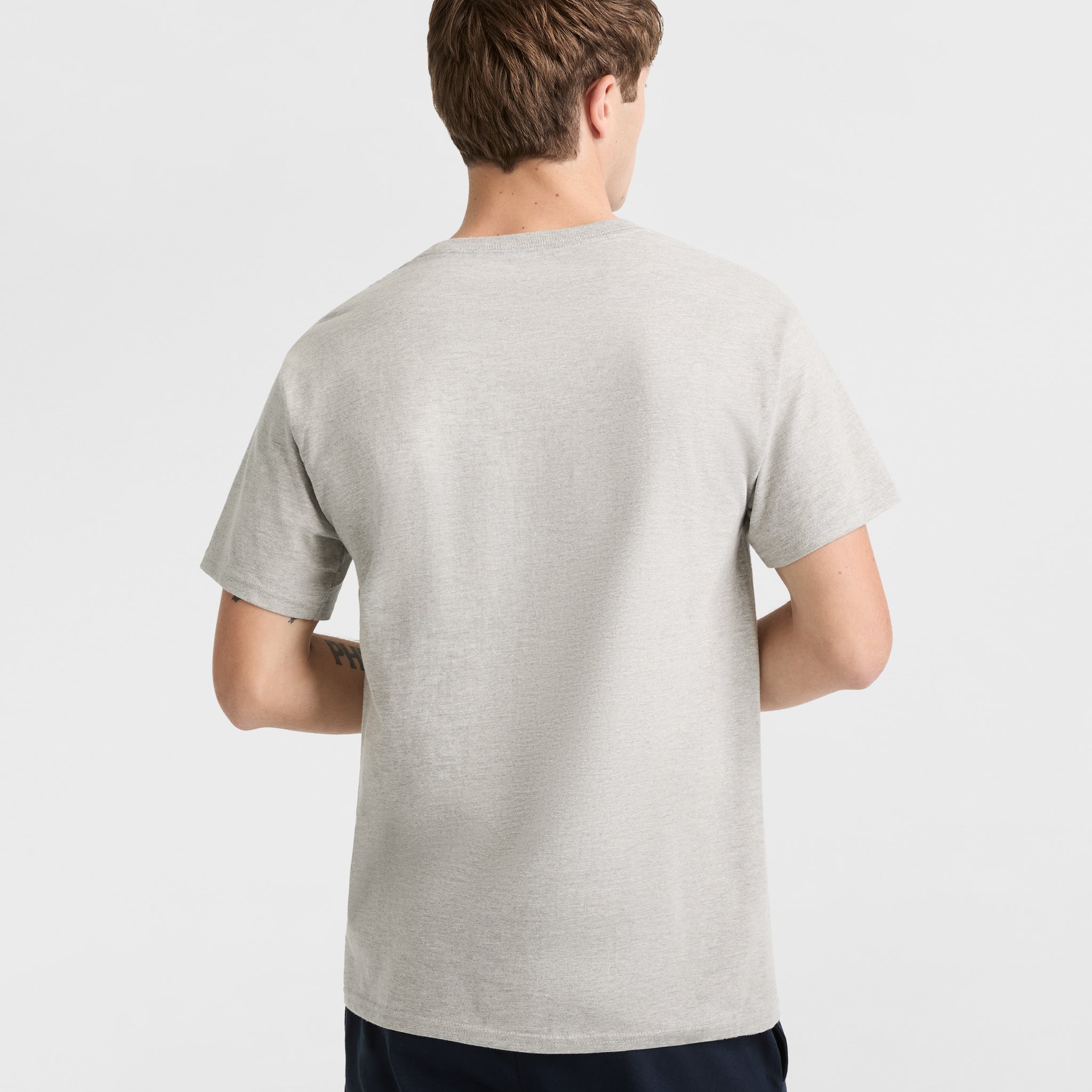 Classic Graphic T-Shirt. Script Logo - Image 2