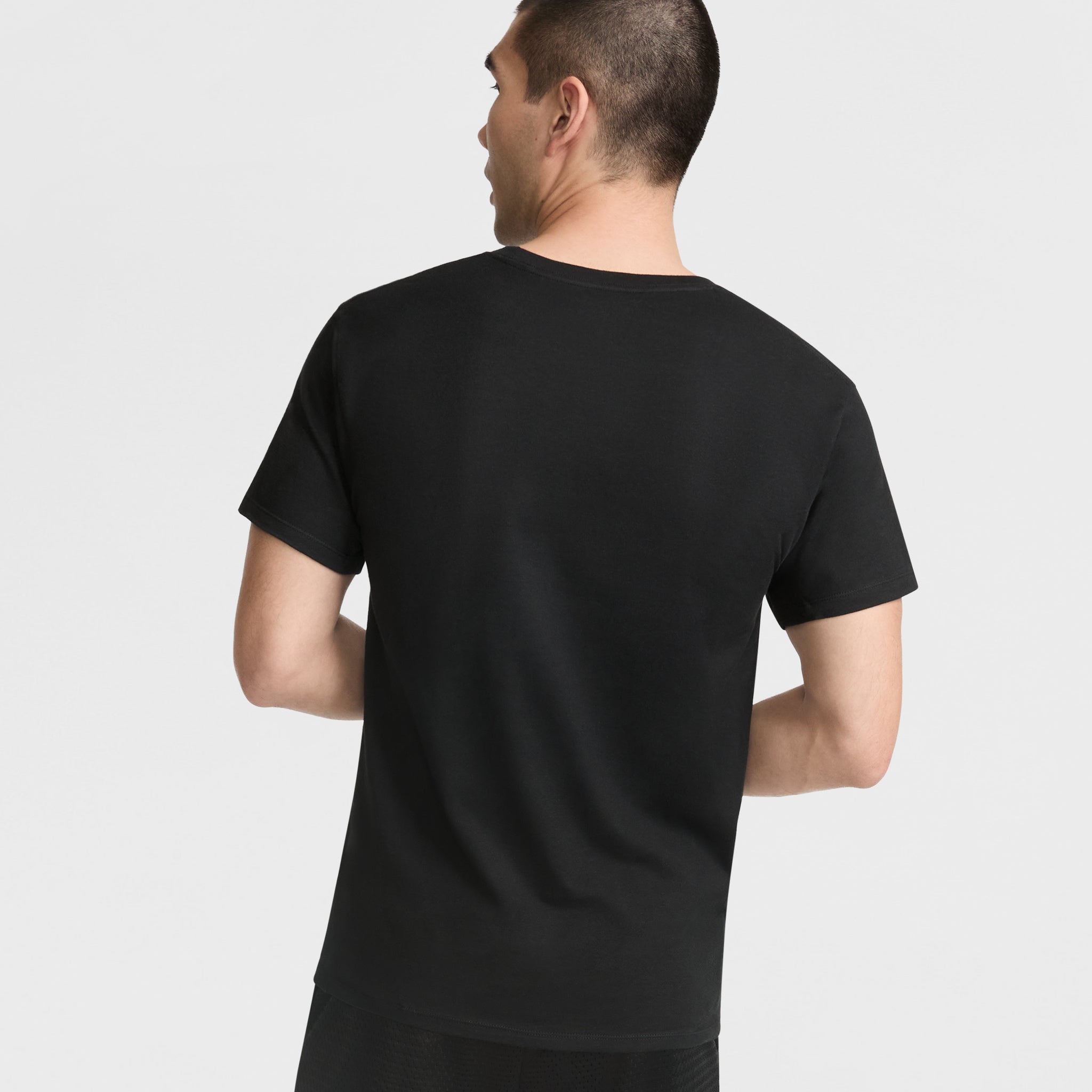 Classic Graphic T-Shirt. Script Logo - Image 4