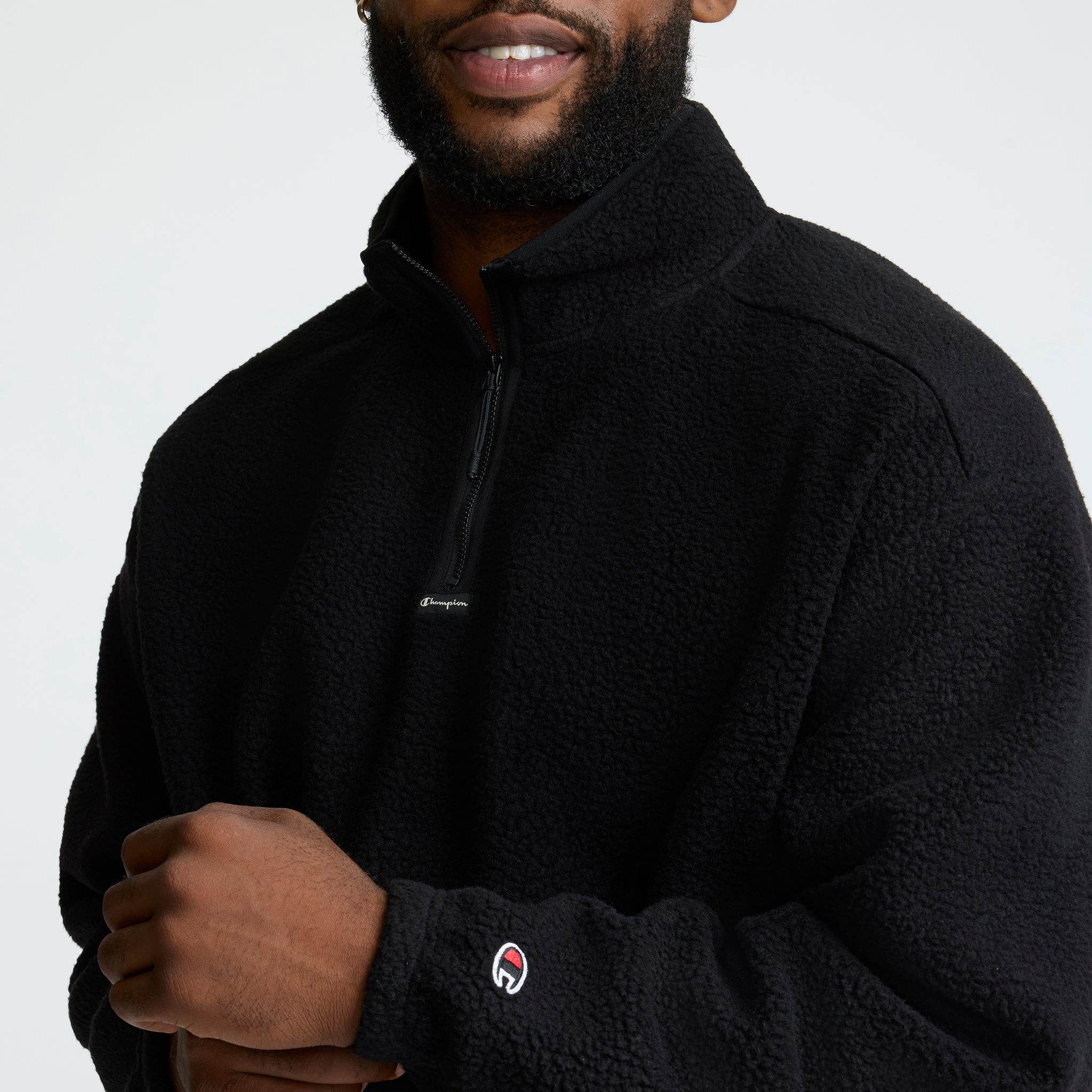 Micro Fleece 1/4 Zip - Big & Tall - Image 3