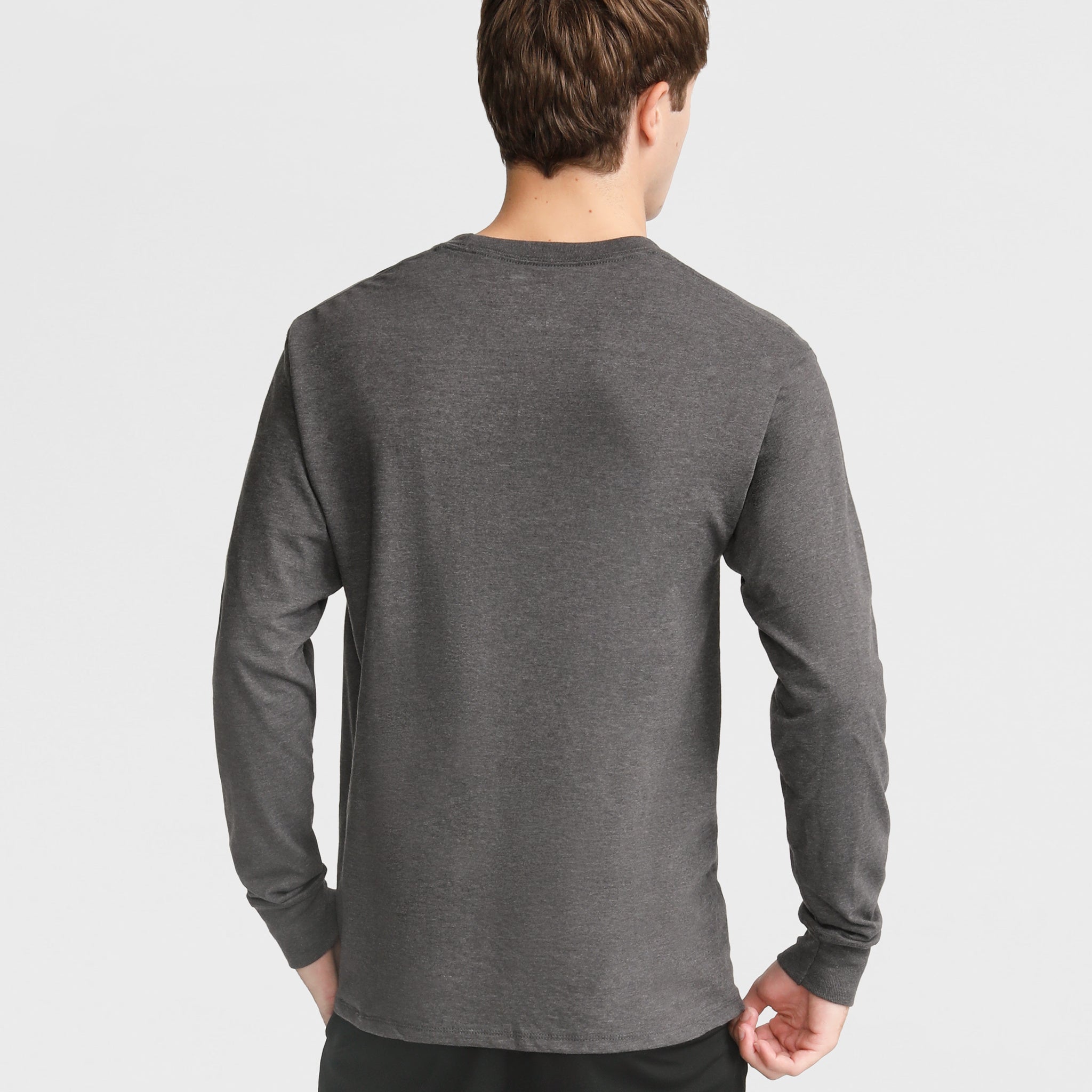 Classic Long Sleeve T-Shirt. Embroidered C Logo - Image 2