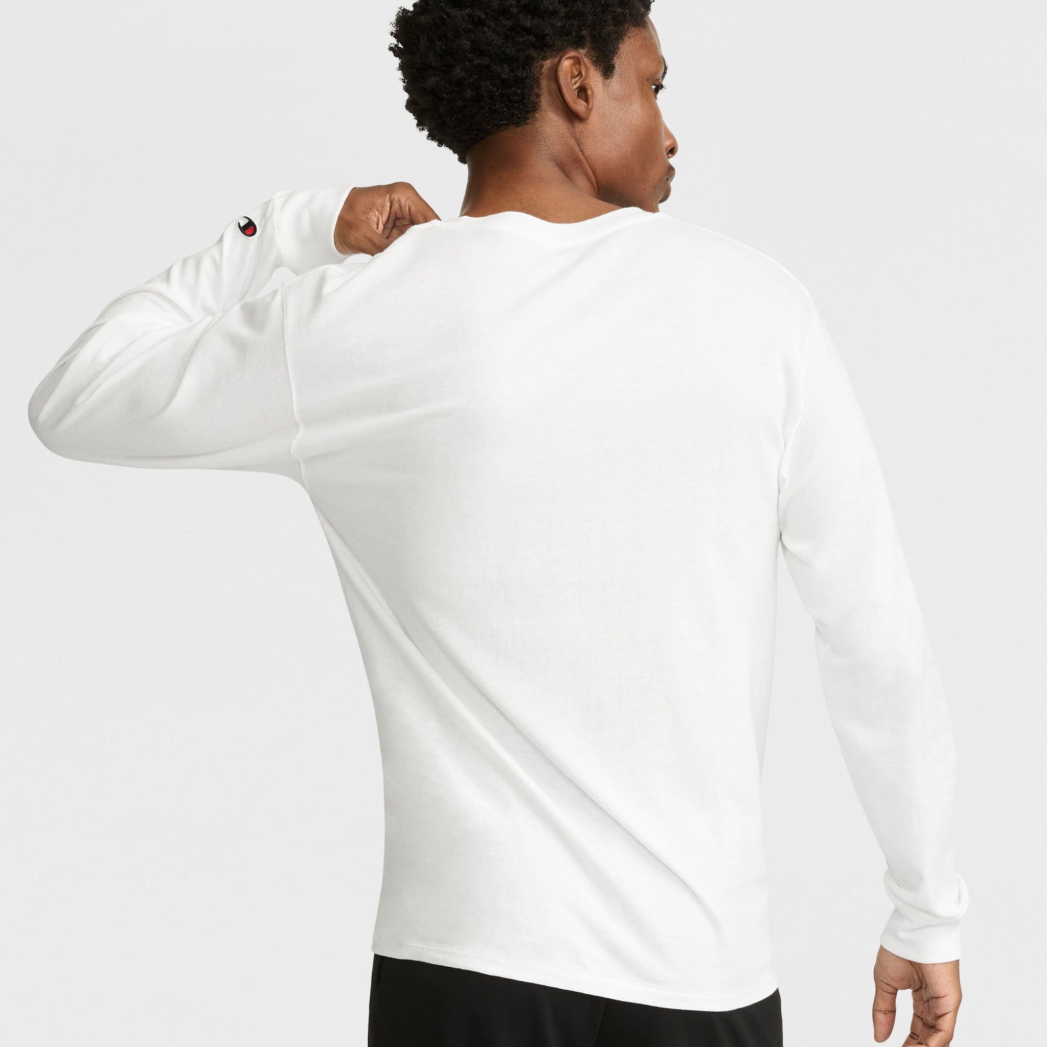 Classic Long Sleeve T-Shirt. Embroidered C Logo - Image 2