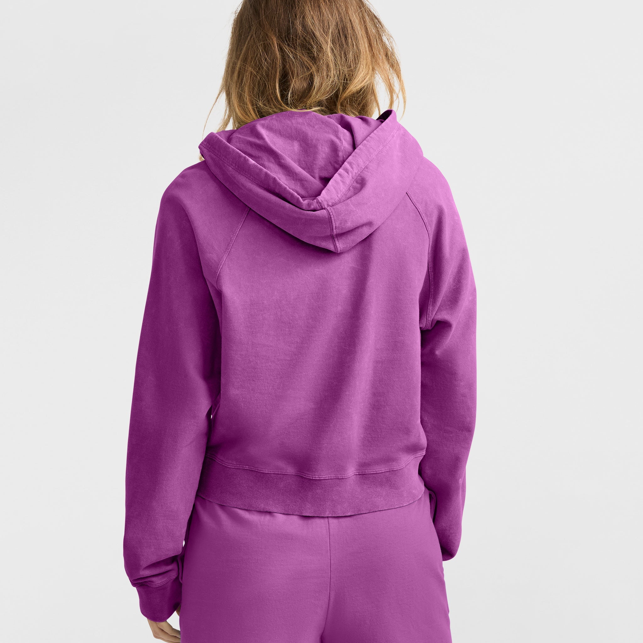 Vintage Wash Zip-Up Hoodie. C Logo - Image 2