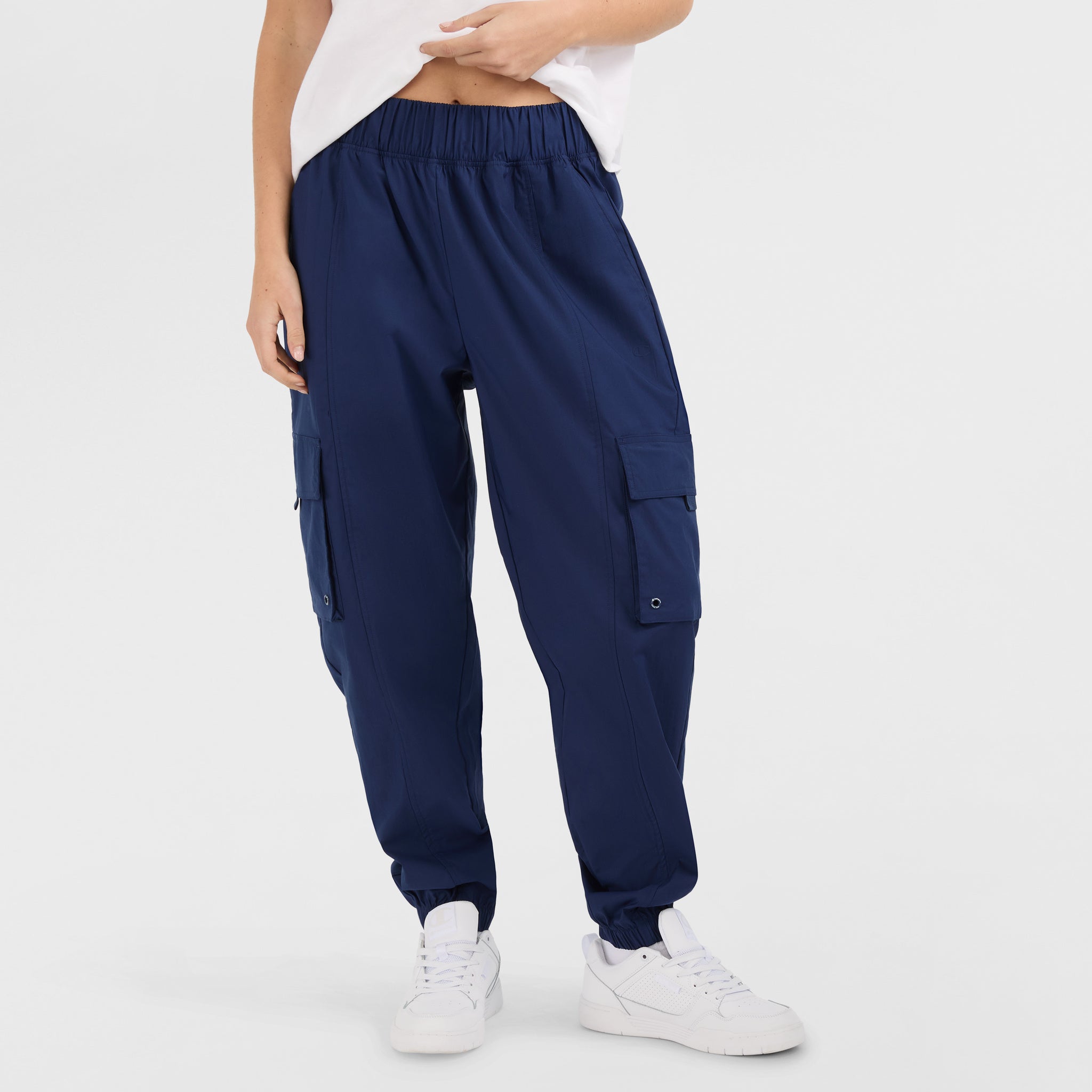 Woven Cargo Pants. C Logo