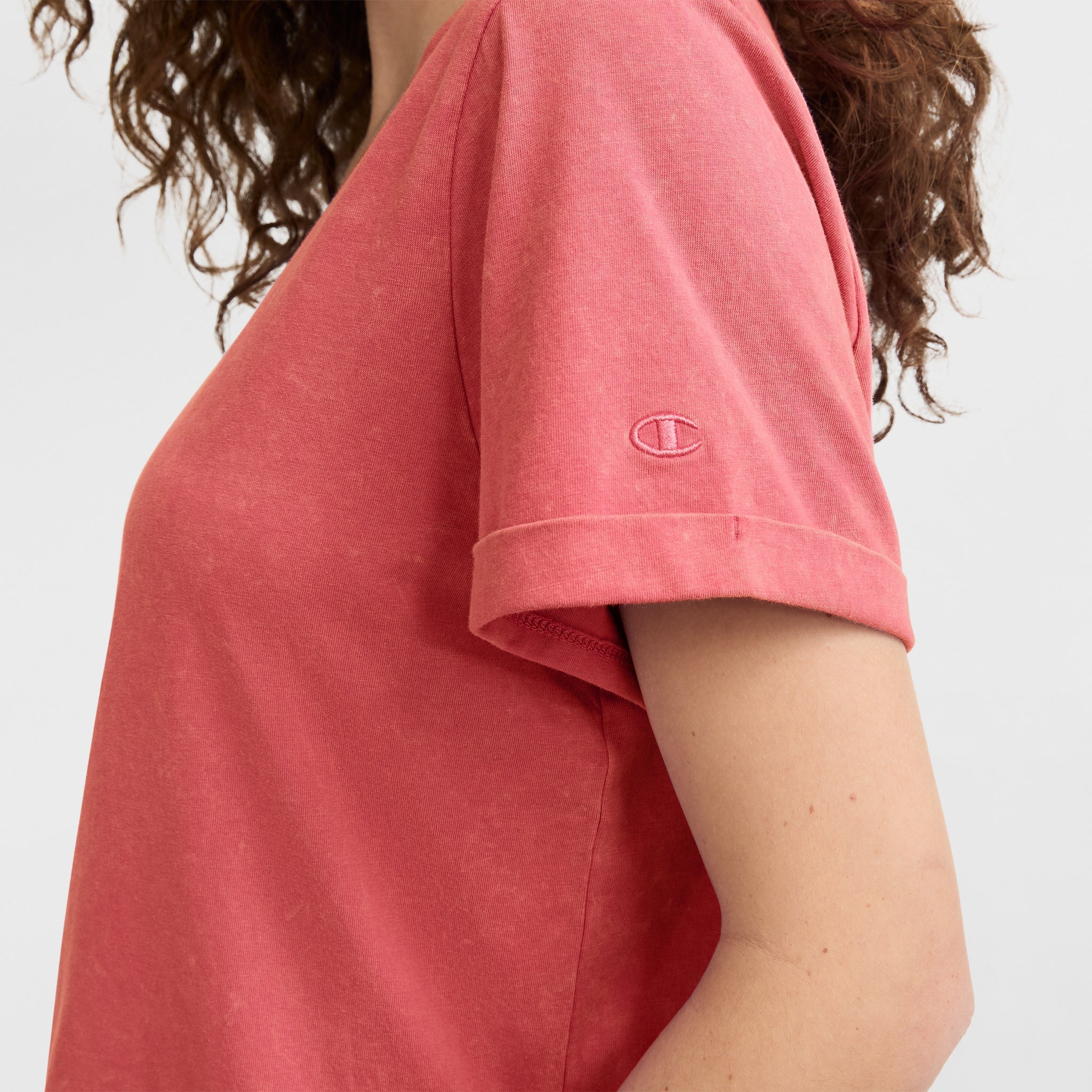 Vintage Wash T-Shirt. C Logo - Image 3