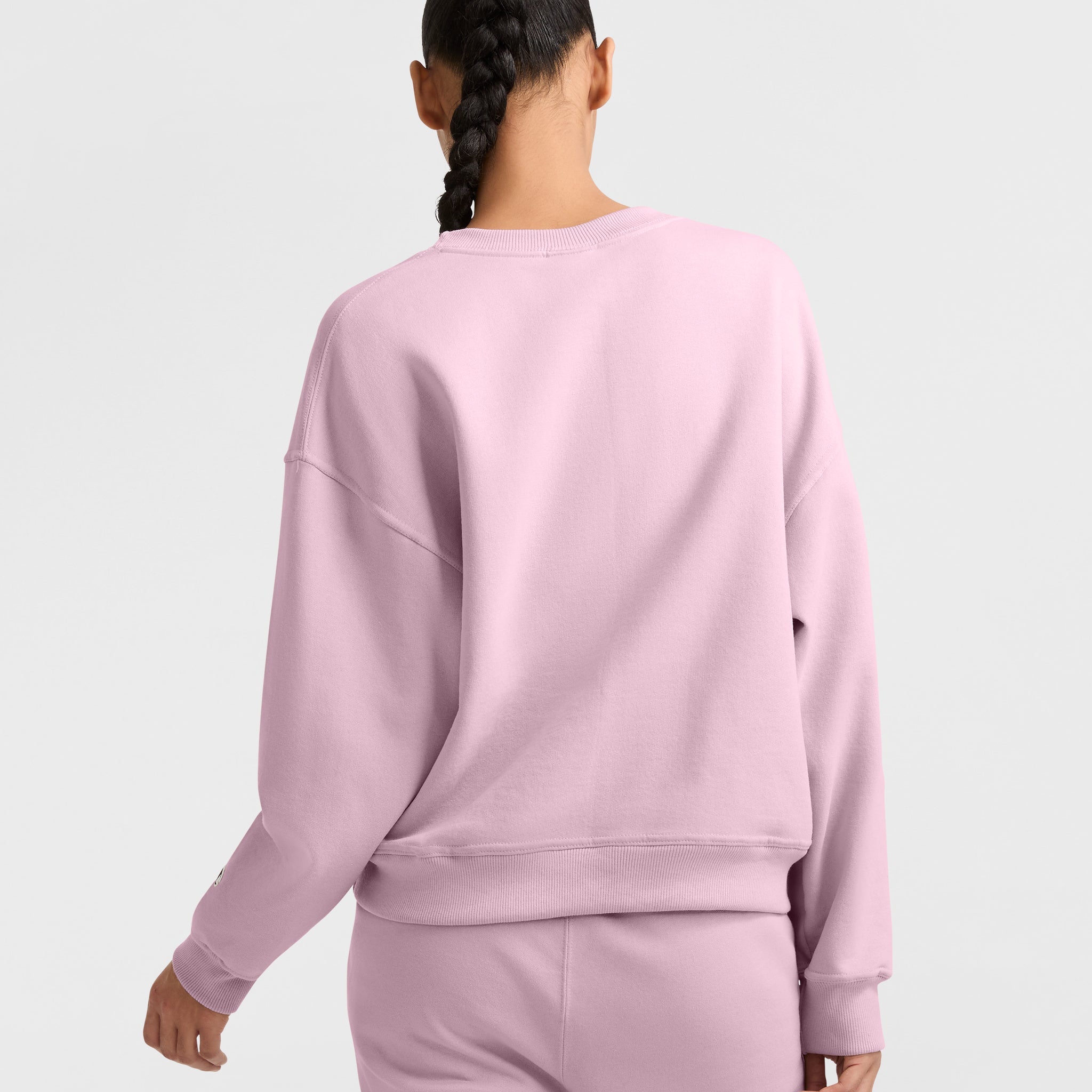 Powerblend Crewneck Sweatshirt. Embroidered Script Logo - Image 2