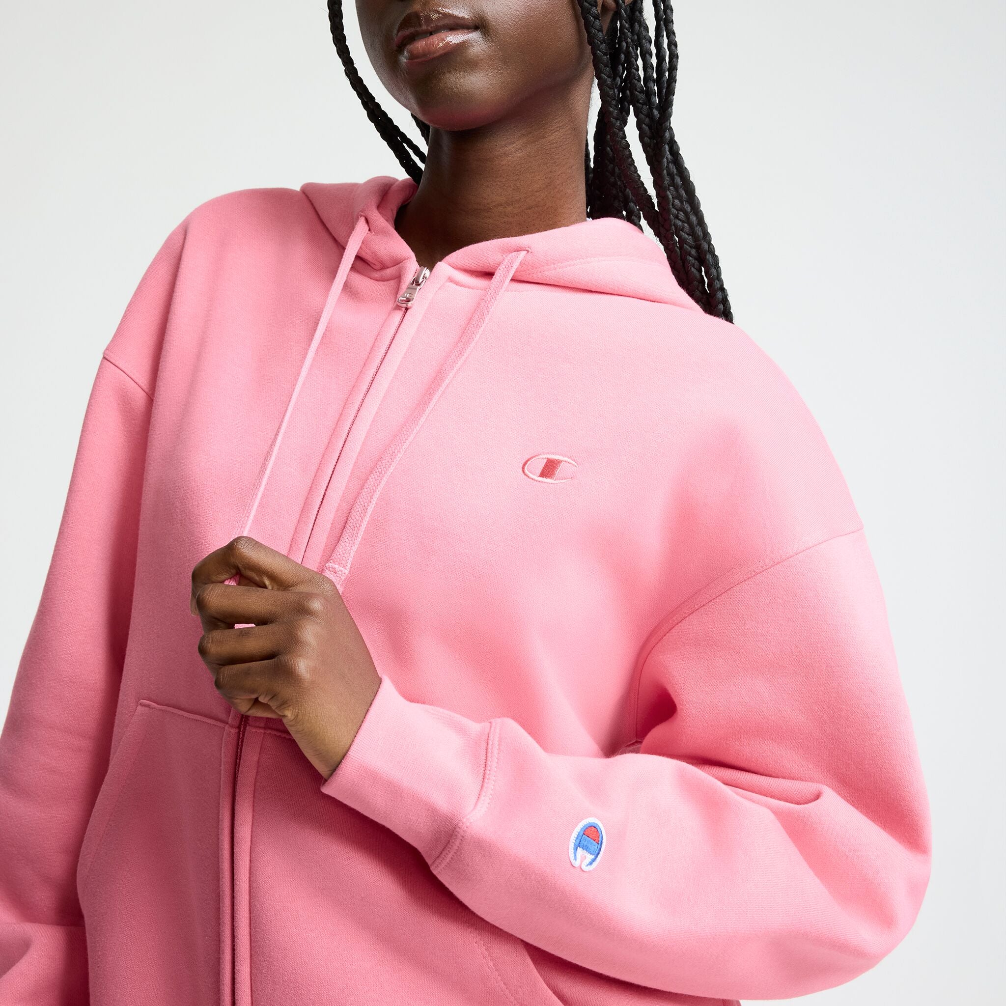 Powerblend Zip-Up Hoodie. C Logo - Image 2