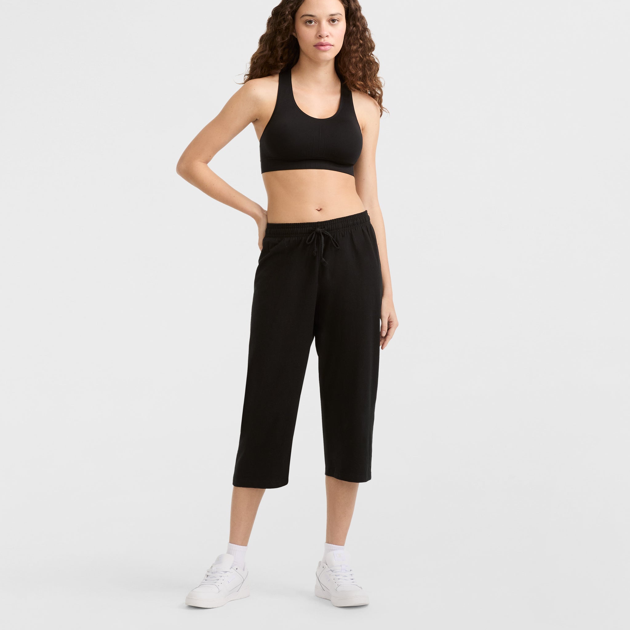 Lightweight Lounge Capri Pants. C Logo - Image 5