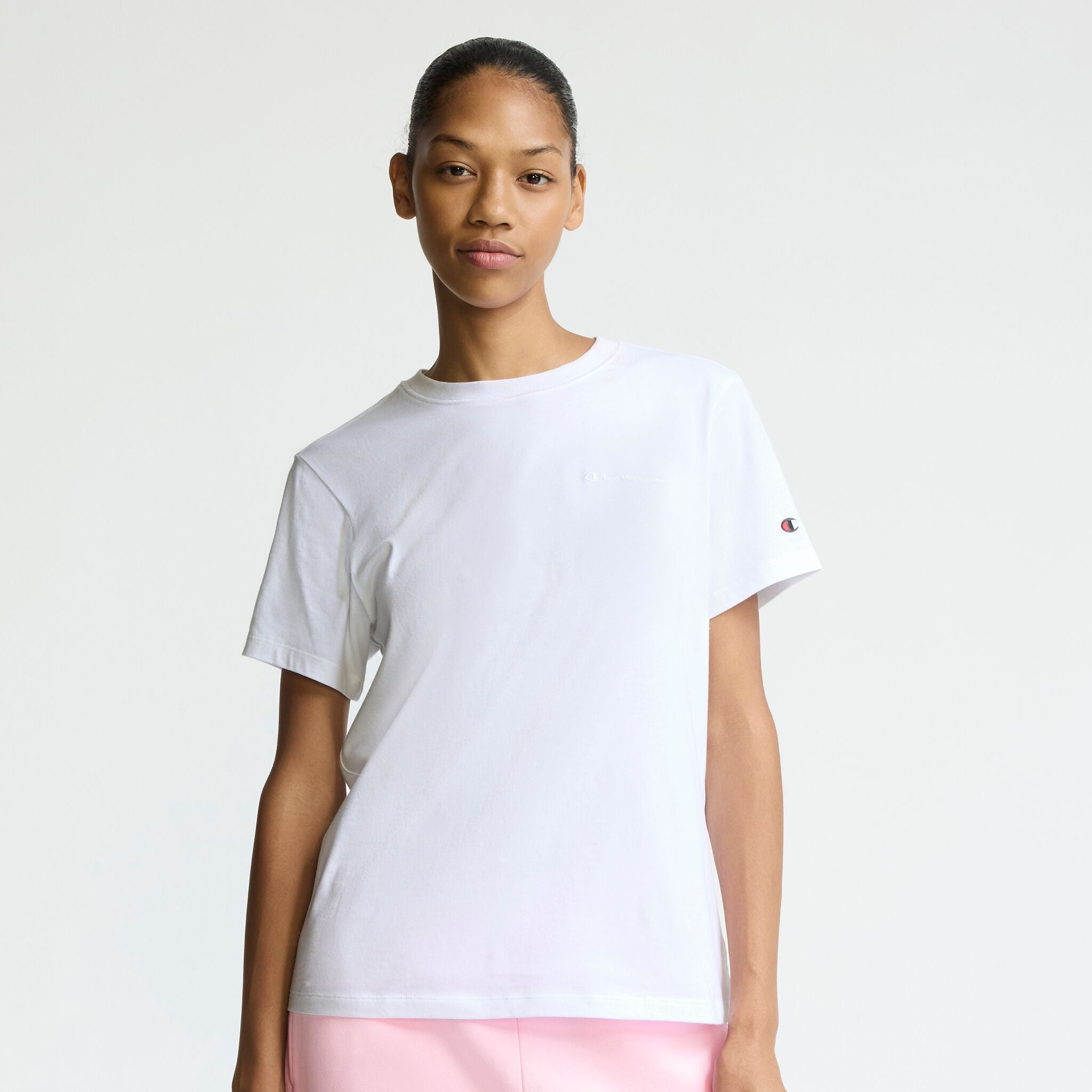Classic T-Shirt. Tonal Left Chest Script - Image 2