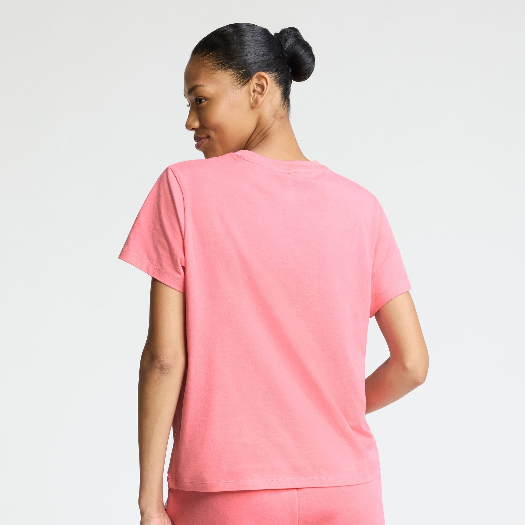 Classic T-Shirt. Tonal Left Chest Script - Image 2