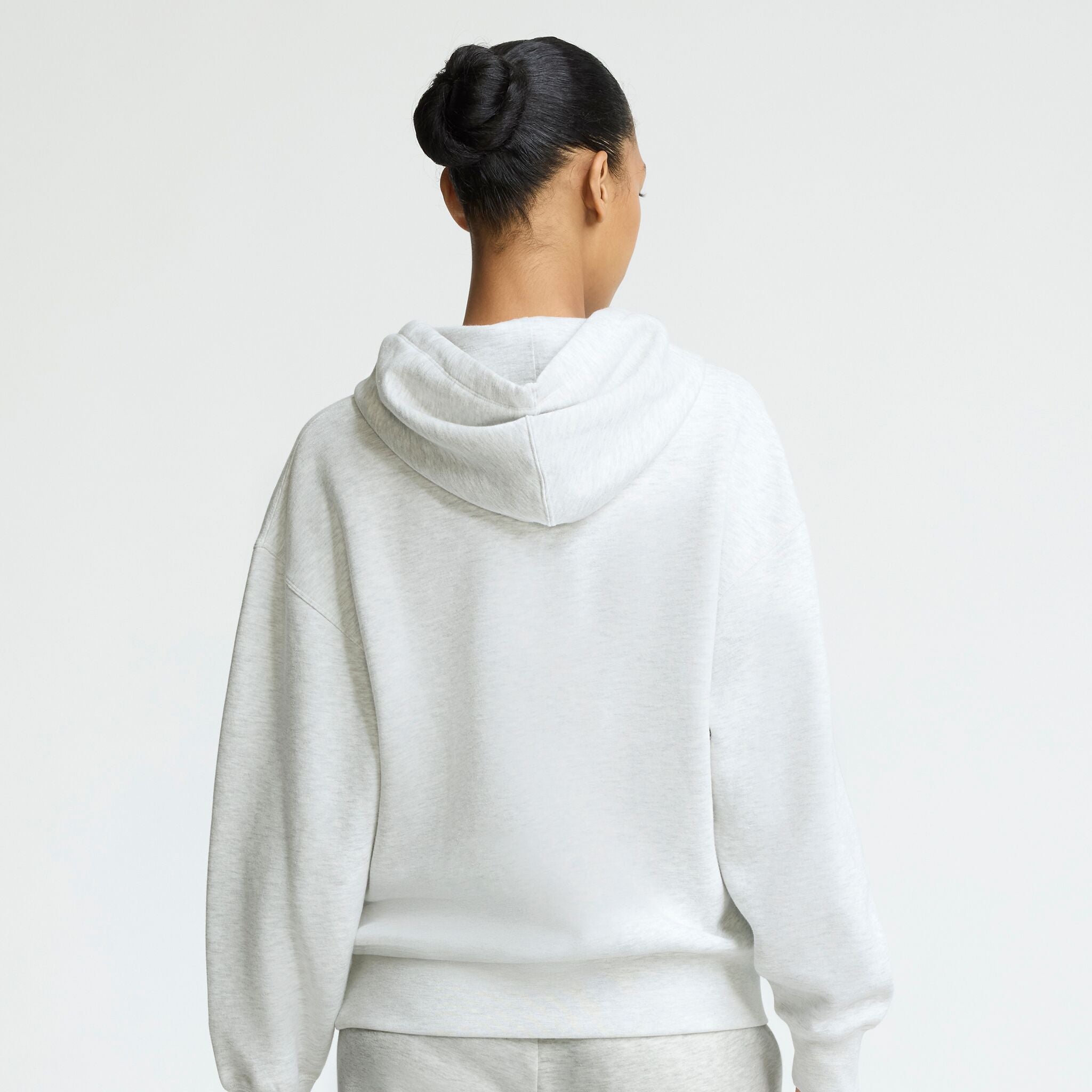 Powerblend Hoodie. Relaxed. Full Embroidered Script Logo - Image 2