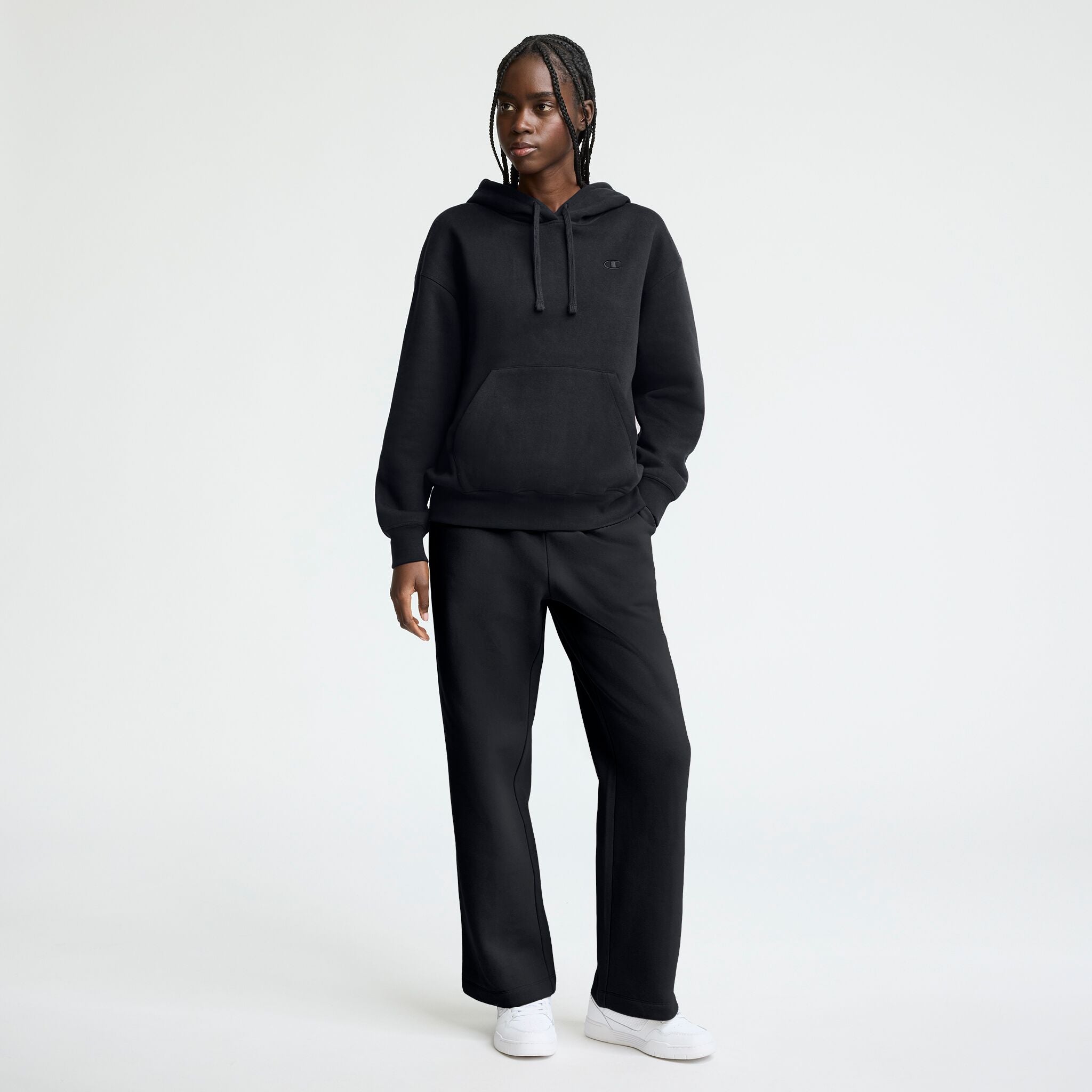 Small C Freshman Powerblend Hoodie - Image 4