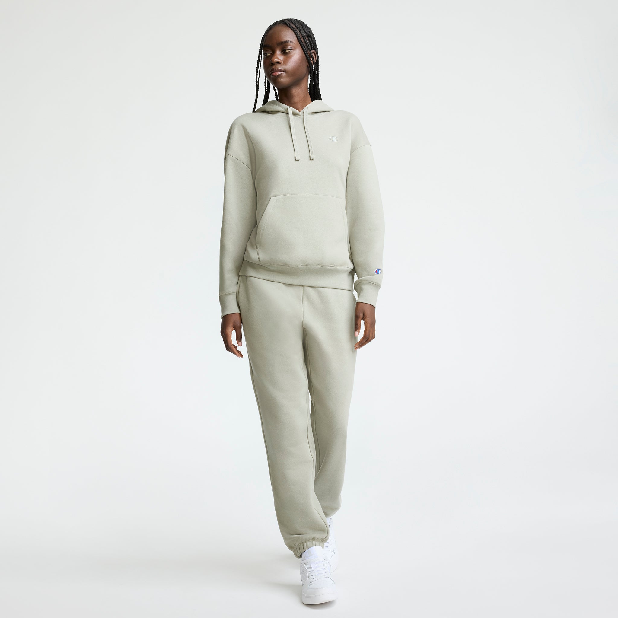 Small C Freshman Powerblend Hoodie - Image 4