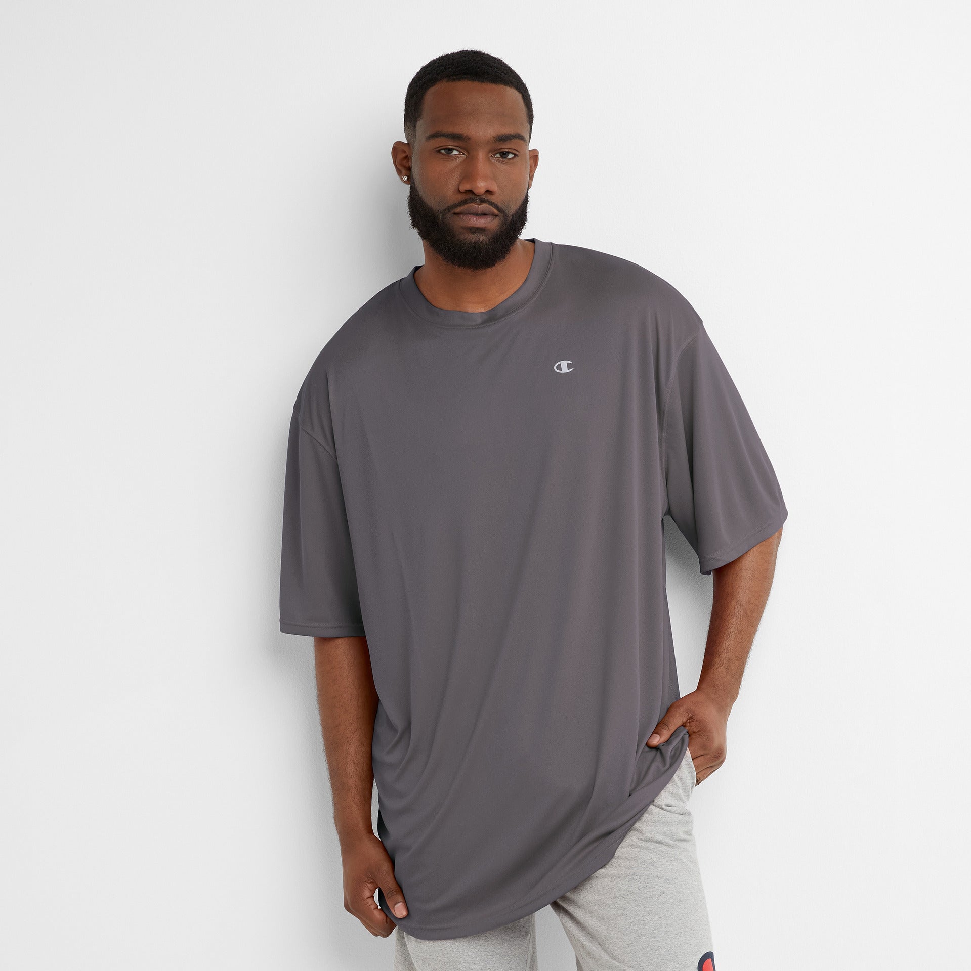 Sport T-Shirt. Reflective C Logo - Big & Tall