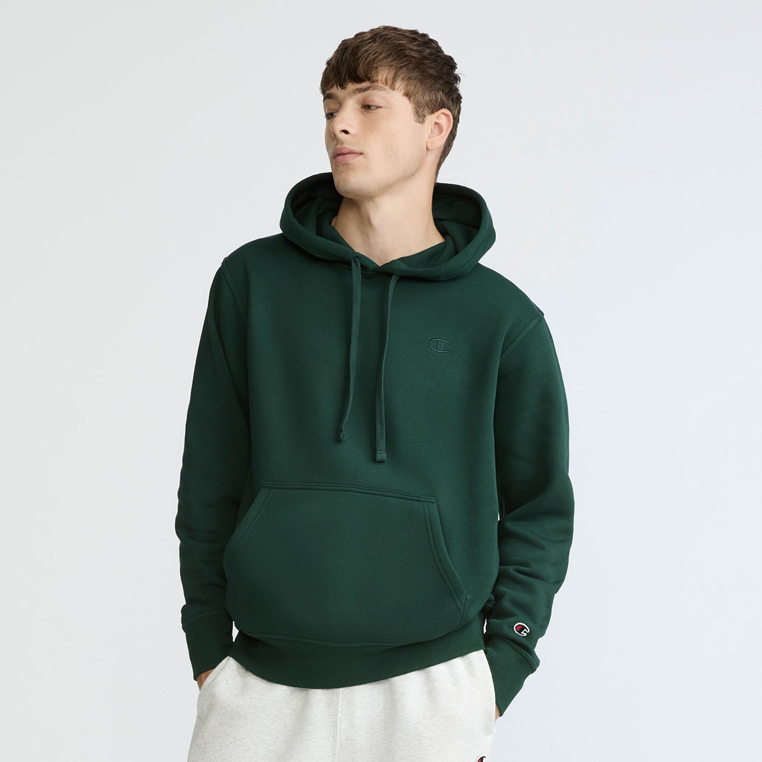 Powerblend Hoodie. C Logo