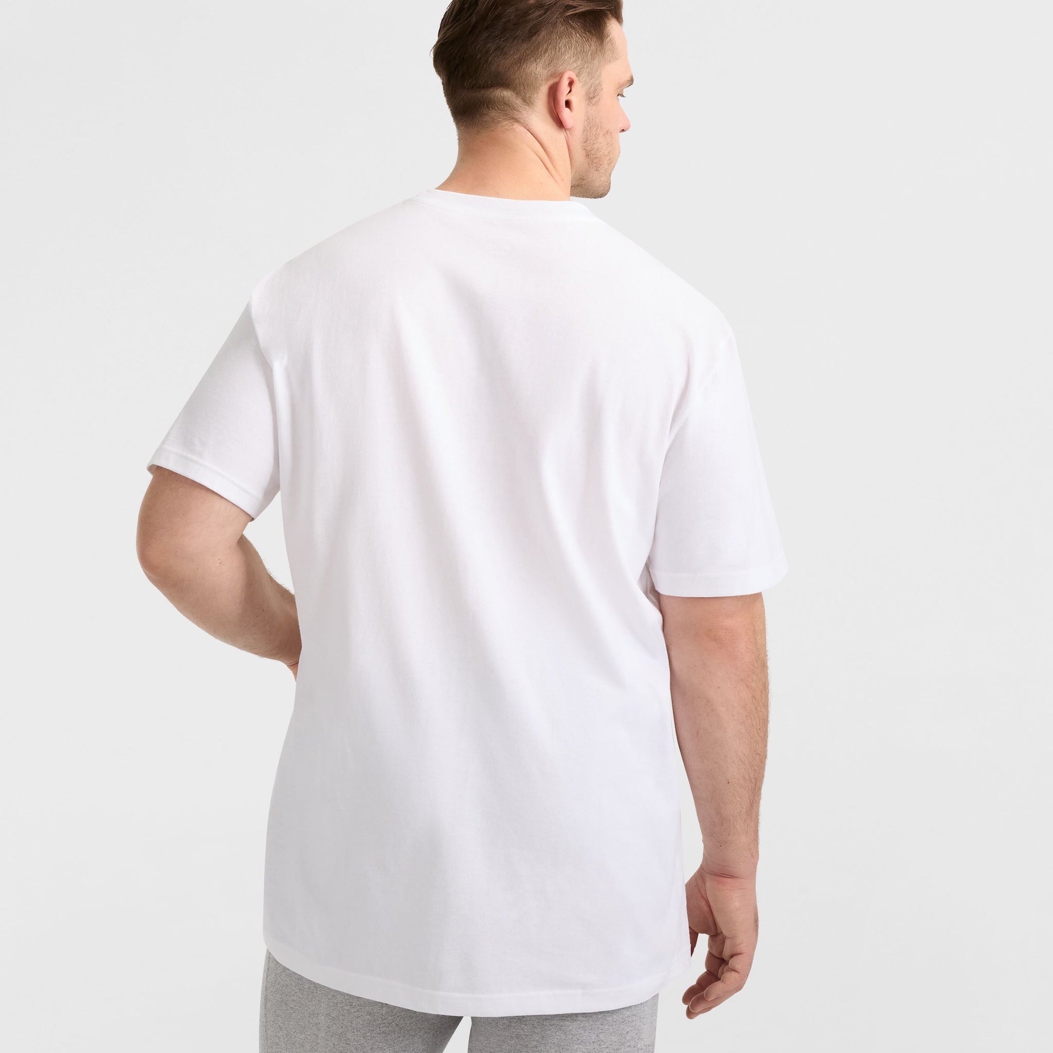 Classic Graphic T-Shirt. Script Logo - Big & Tall - Image 2