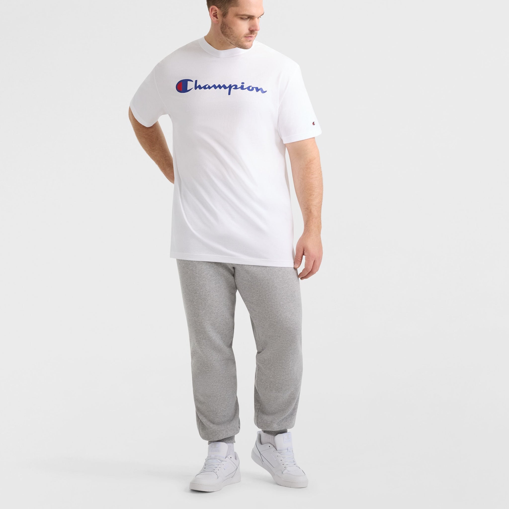 Classic Graphic T-Shirt. Script Logo - Big & Tall - Image 4